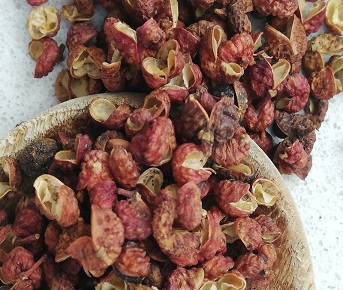 Pimenta szechuan grão