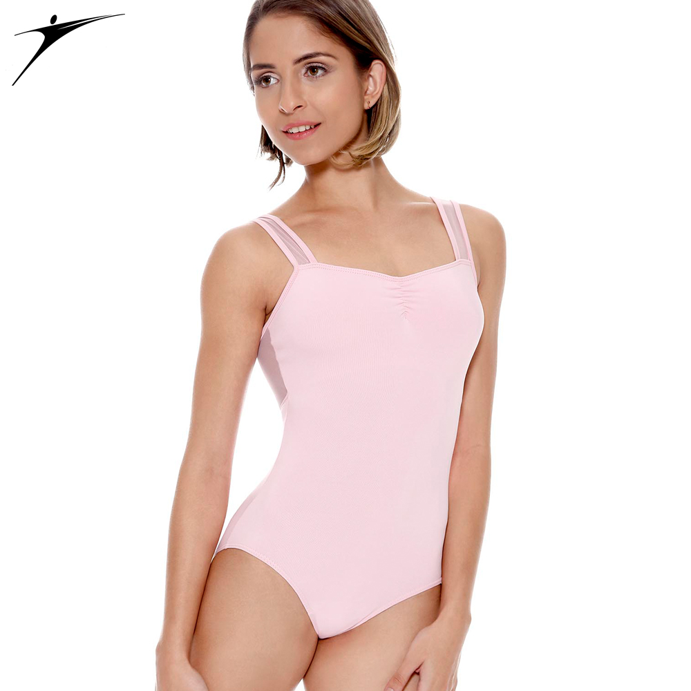 Maillot com alças e costas em Mesh LYCRA®