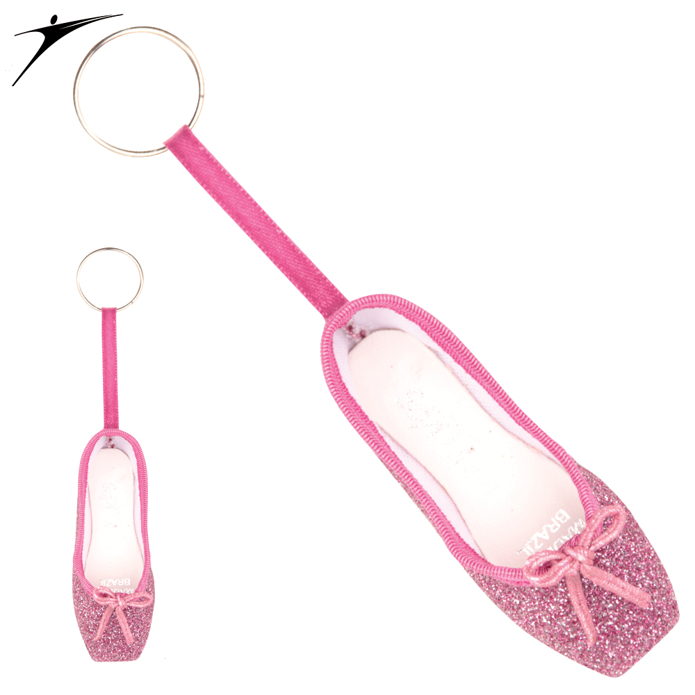 Porta-chaves Mini Ponta Glitter