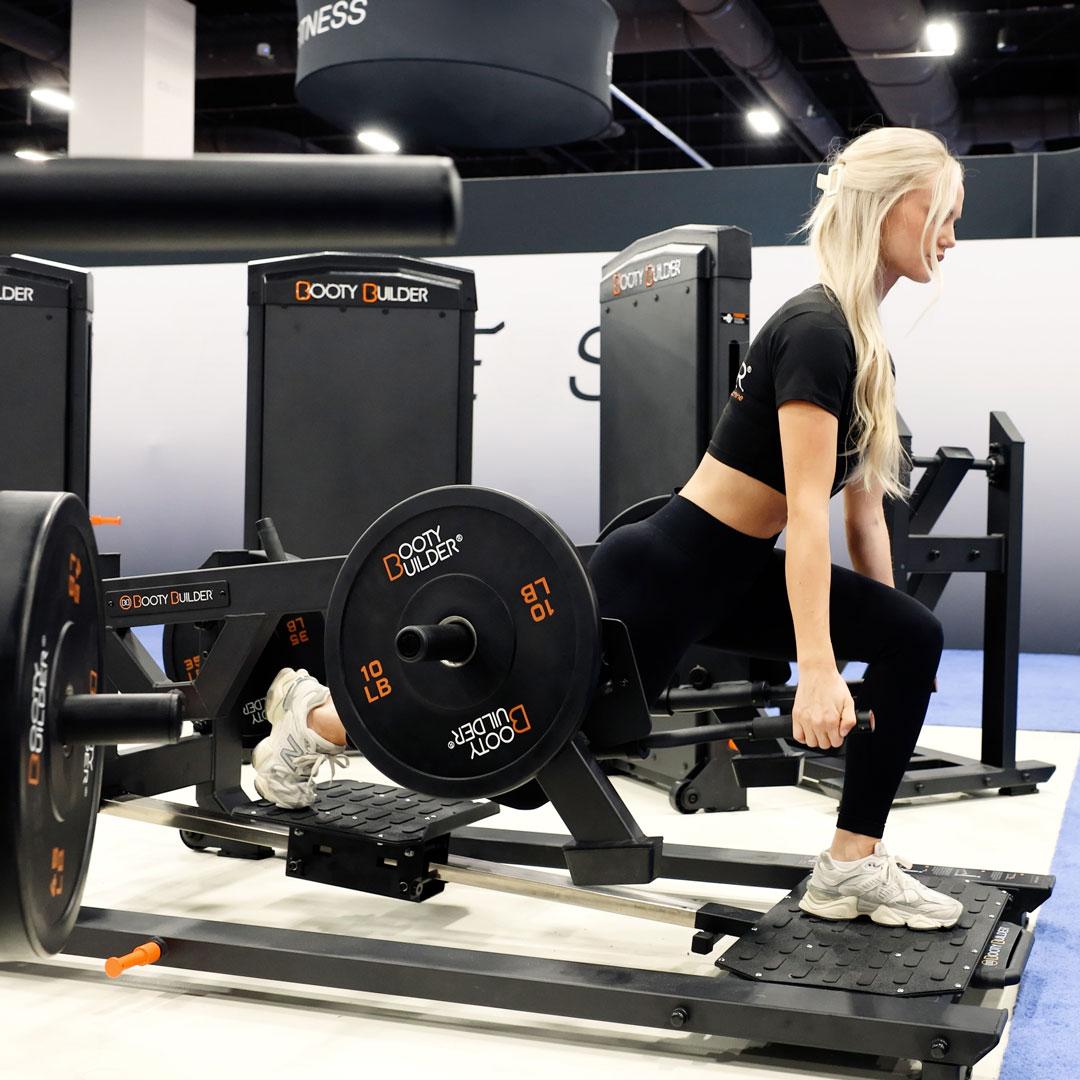 Booty Builder Reverse Lunge Machine