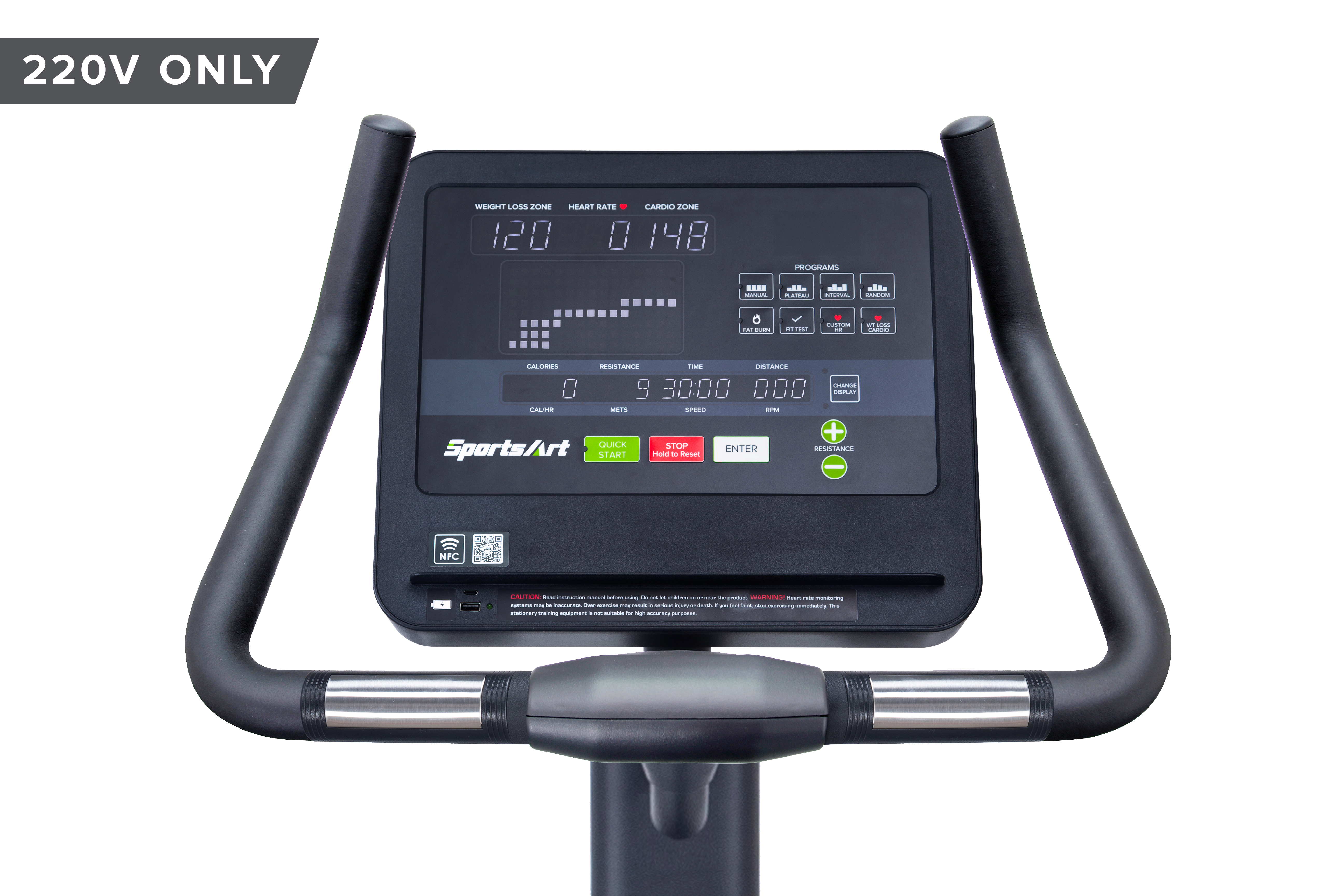 Bicicleta Vertical C565U - Autoalimentada