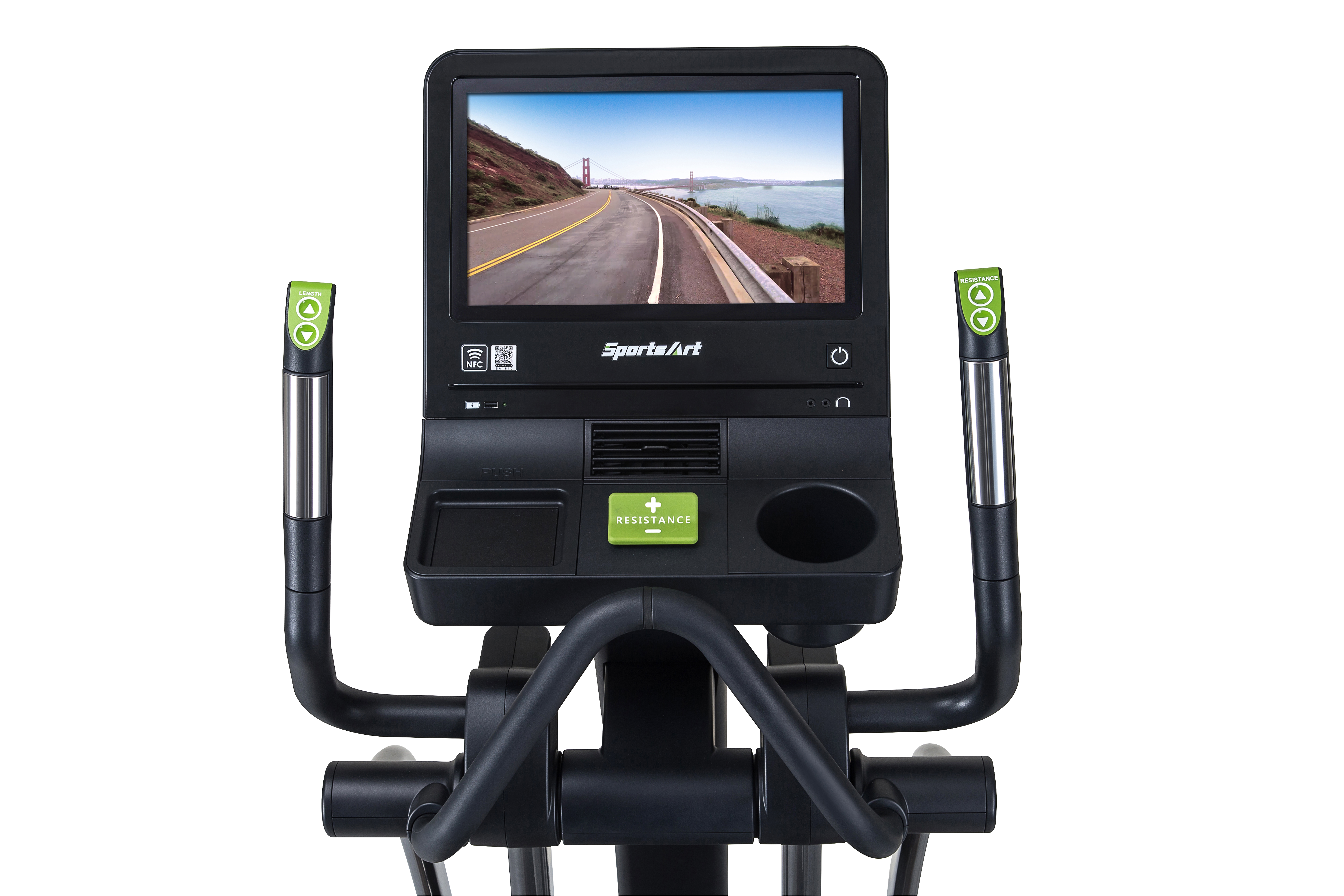 Bicicleta Elíptica E876 - Com Display De 16´´