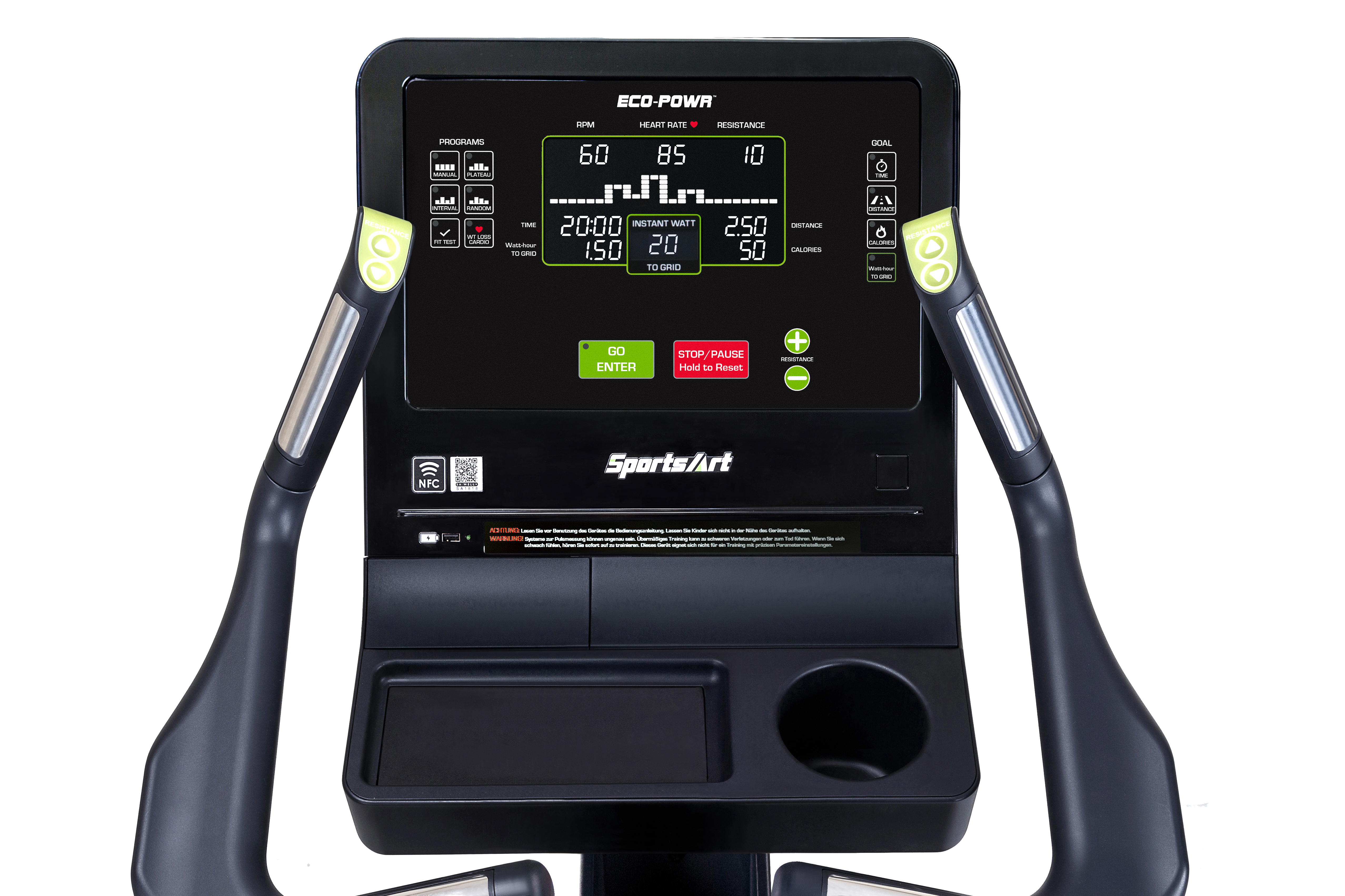 Bicicleta Vertical G574U ECO-POWR™
