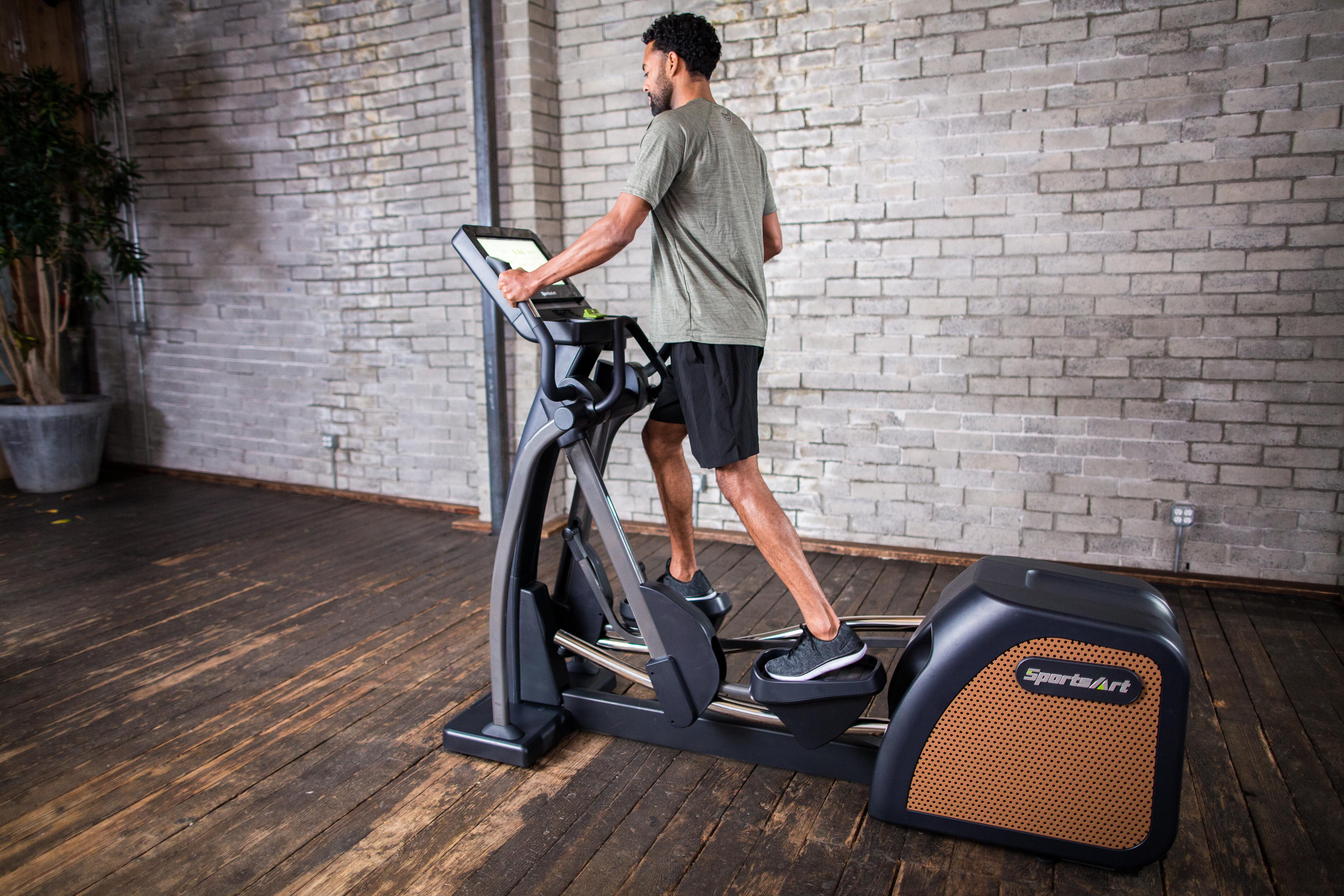Bicicleta Elíptica E876 - Com Display De 16´´