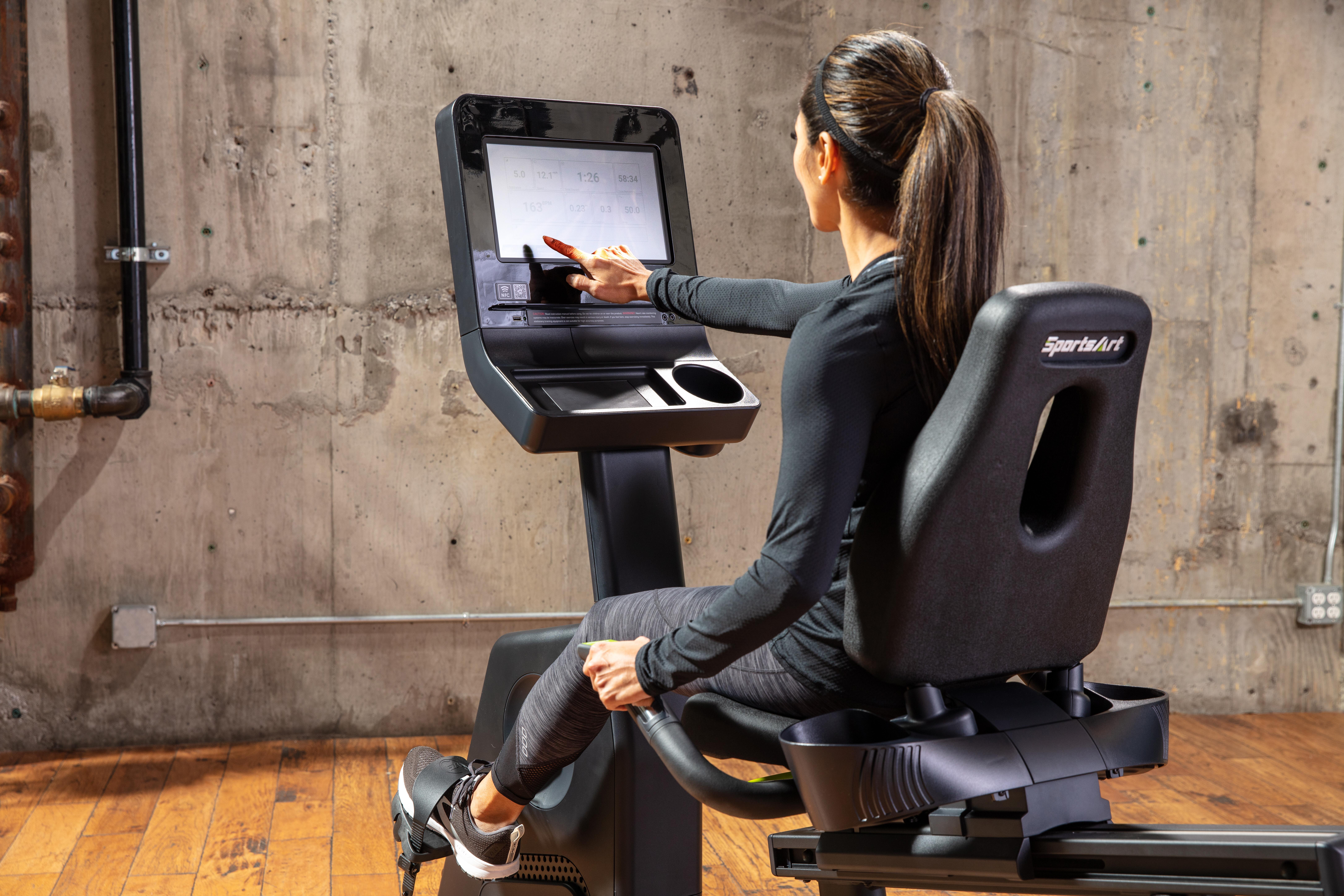 Bicicleta Reclinada C574R - Com Display De 13´´