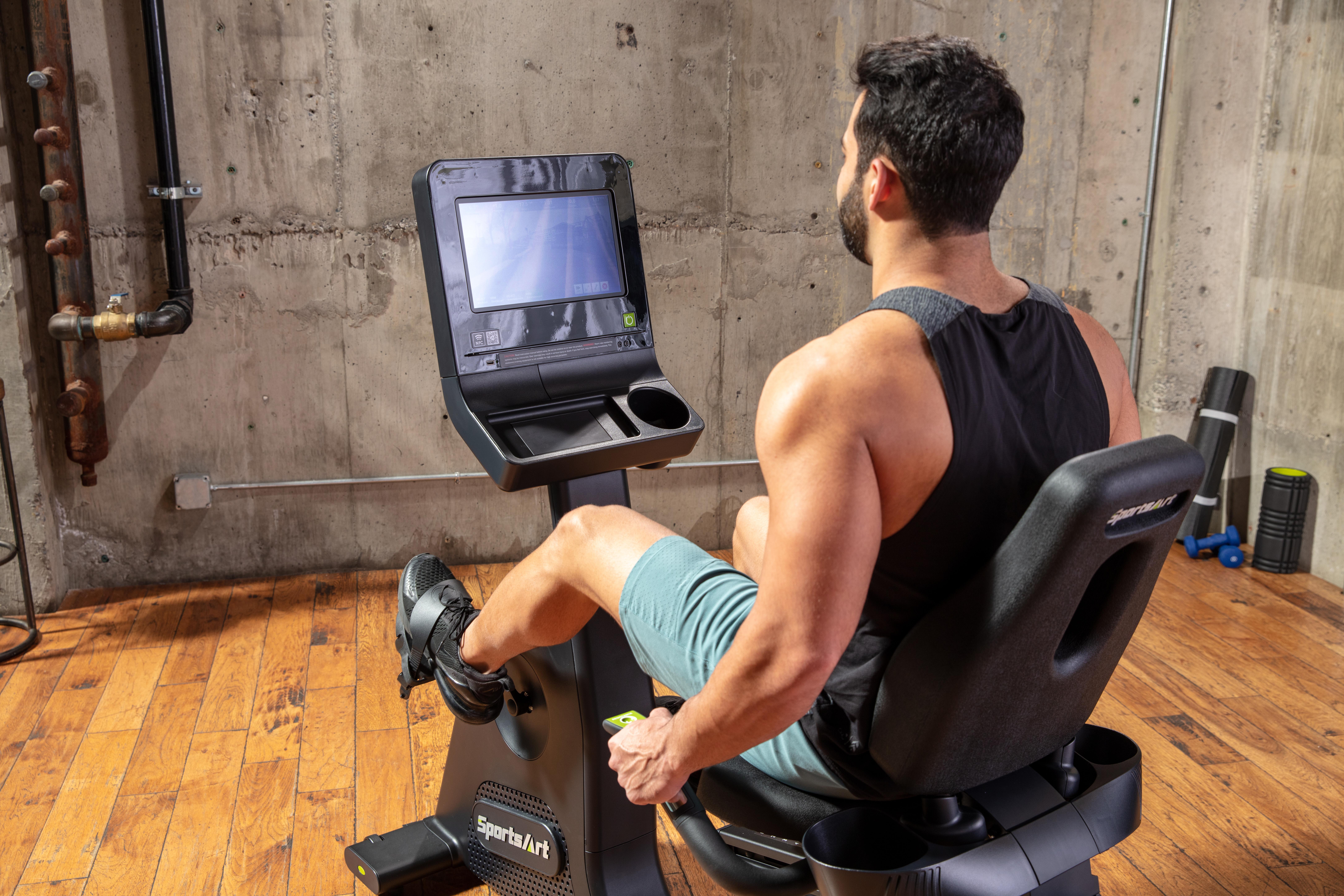 Bicicleta Reclinada C574R - Com Display De 13´´
