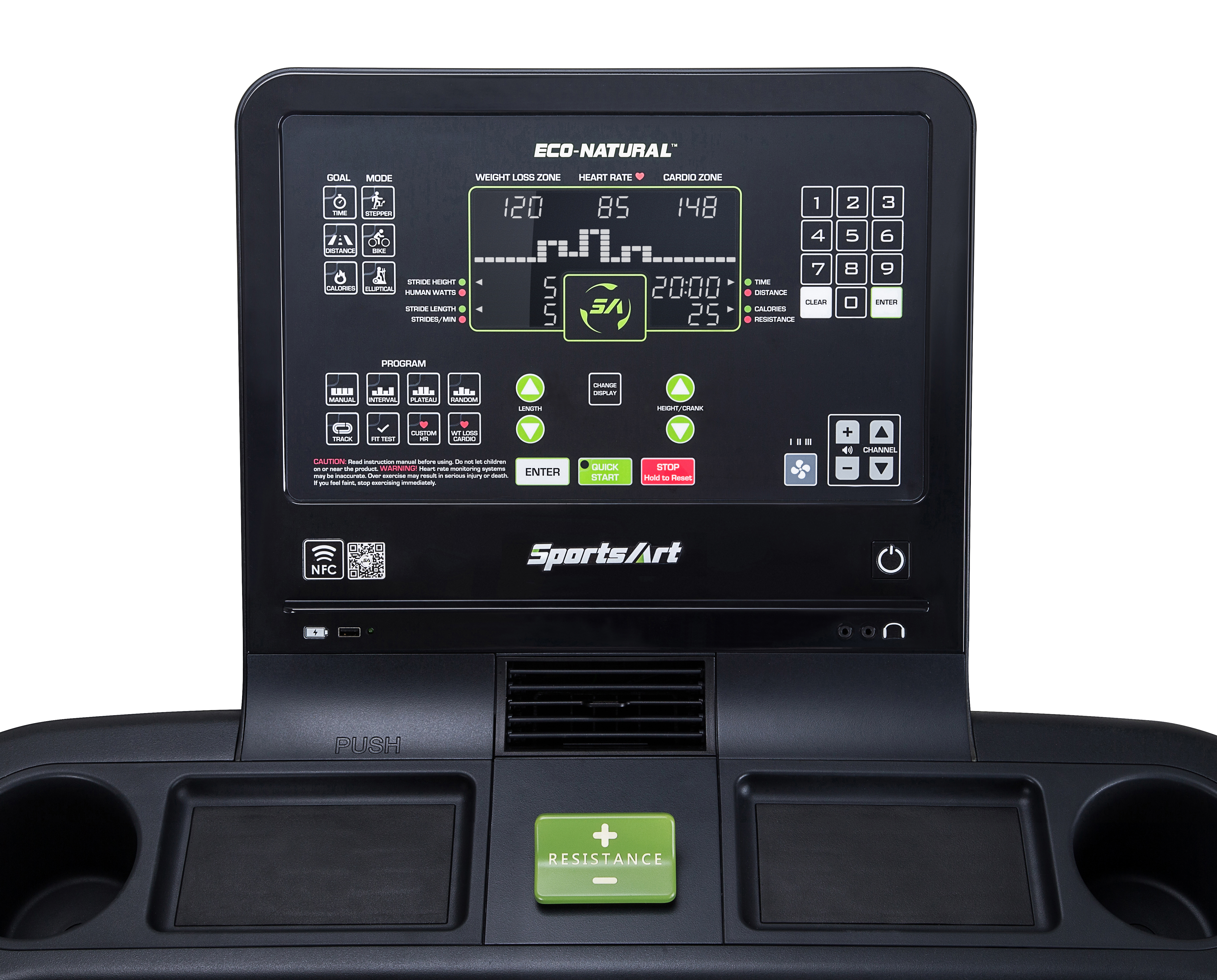 Cross Trainer V886 - Verso - Autoalimentado