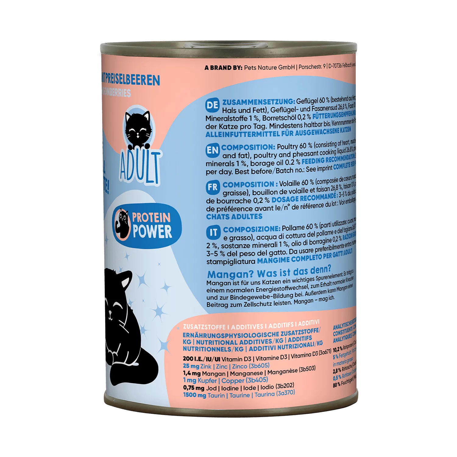Lucky Lou® Lifestage Adult Volaille & Faisan 400g