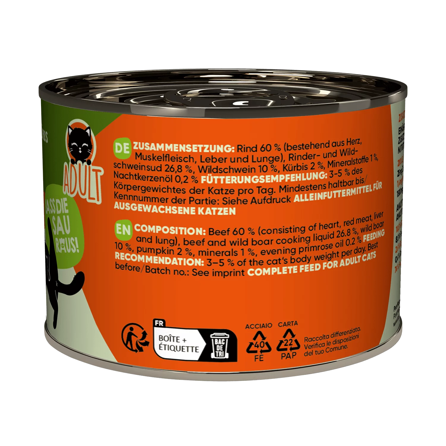 Lucky Lou® Lifestage Adult Bœuf & Sanglier 200g