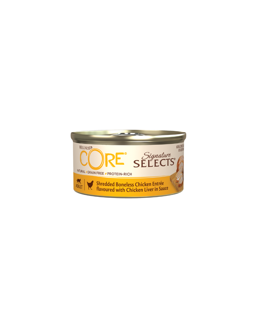 Wellness Core Signature Selects – Poulet avec Foie de Poulet en Sauce (Boîte)