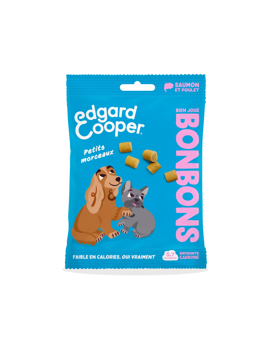 Friandises Saumon et Poulet – Friandise pour Chiens 50g – Edgard Cooper