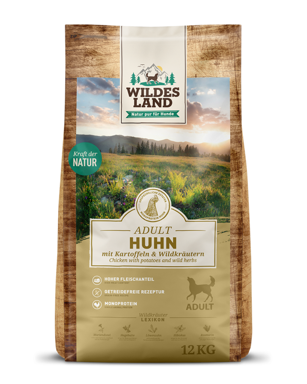 Wildes Land – Croquettes – Adult Poulet