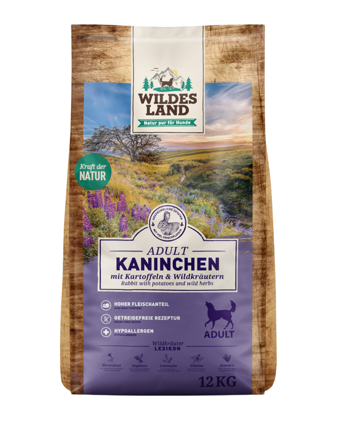 Wildes Land – Croquettes – Adult Lapin 12 kg