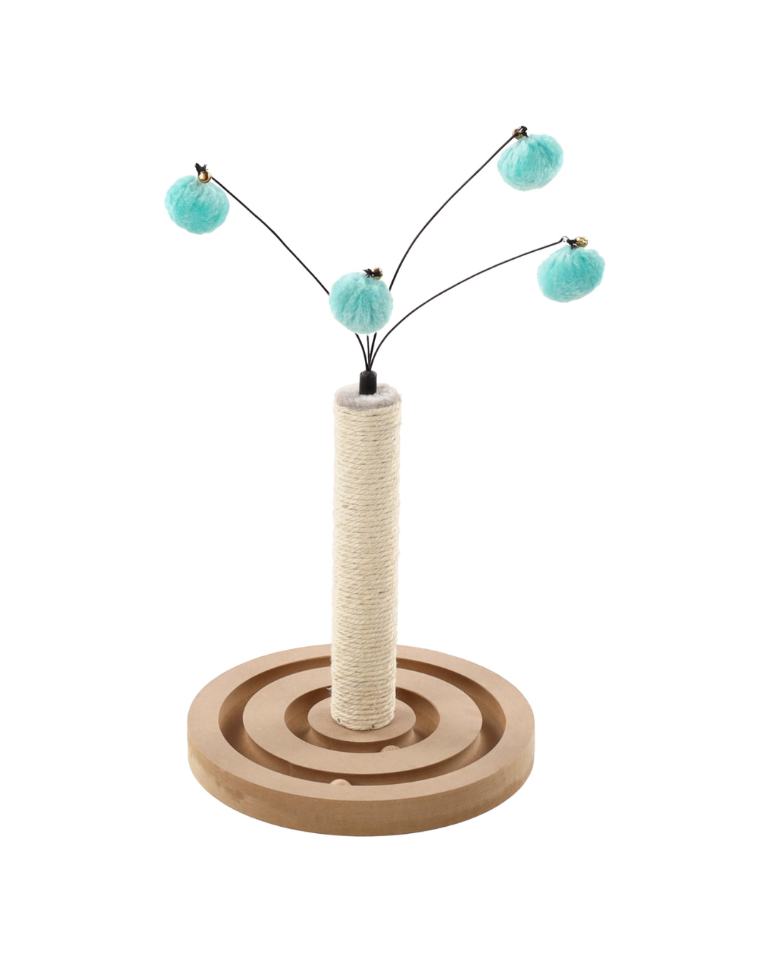 Griffoir avec Piste de Boules et Jouets- Flamingo