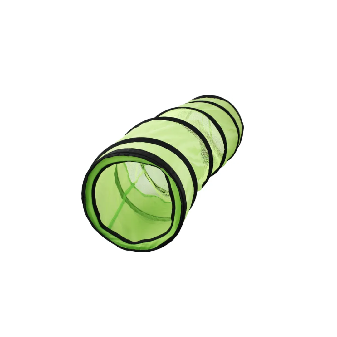 Jouet Ivan Tunnel Fluo Vert pour Chats