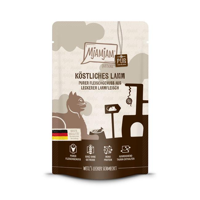 Festin 100 % viande – Agneau pur et exquis - Chat - 125g Quetschies – festin 100 % viande