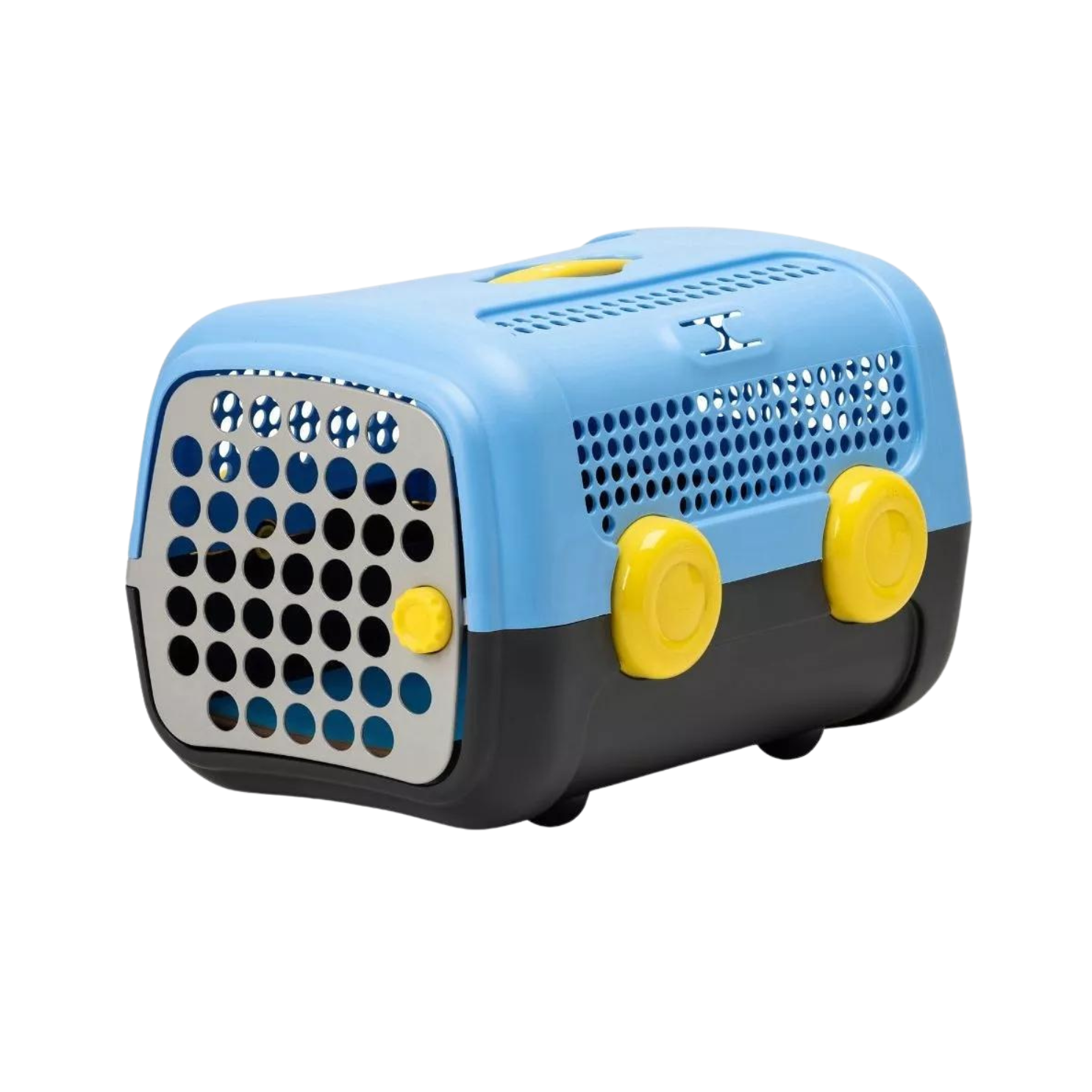 Transporteur pour Animaux de Compagnie - Bleu clair & Gris - UNITED PETS (51cm x 37cm x 33cm)