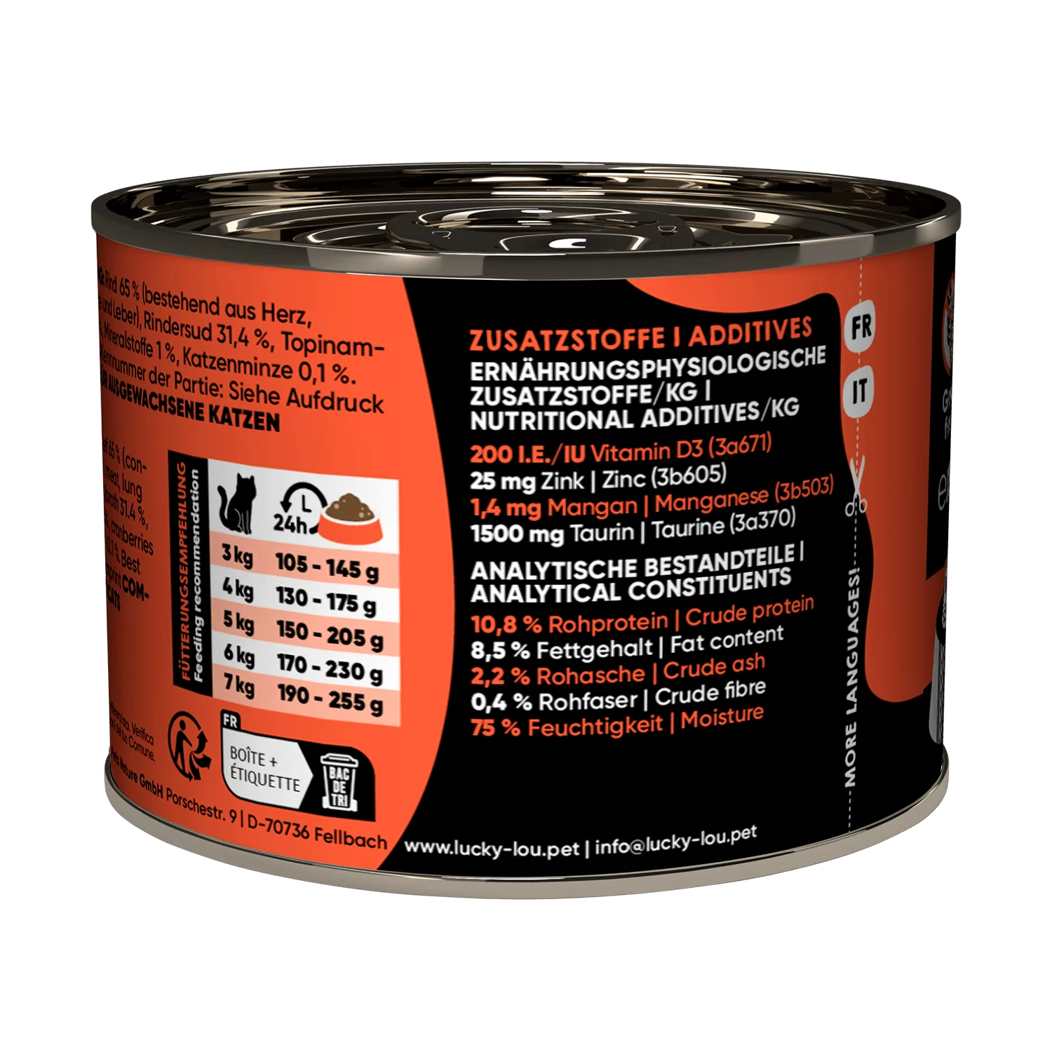 Lucky Lou® SuperMono Bœuf 200g