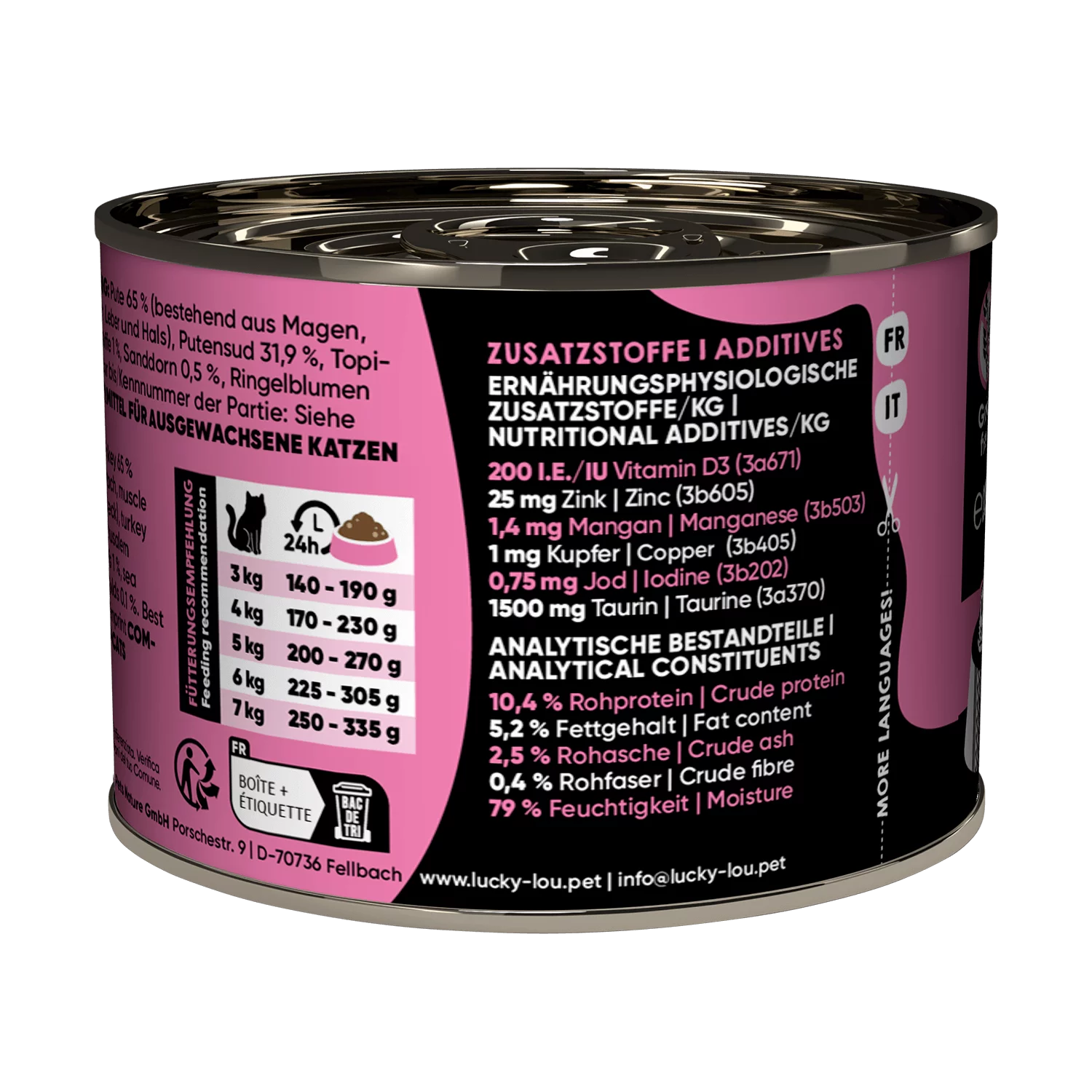 Lucky Lou® SuperMono Dinde 200g 
