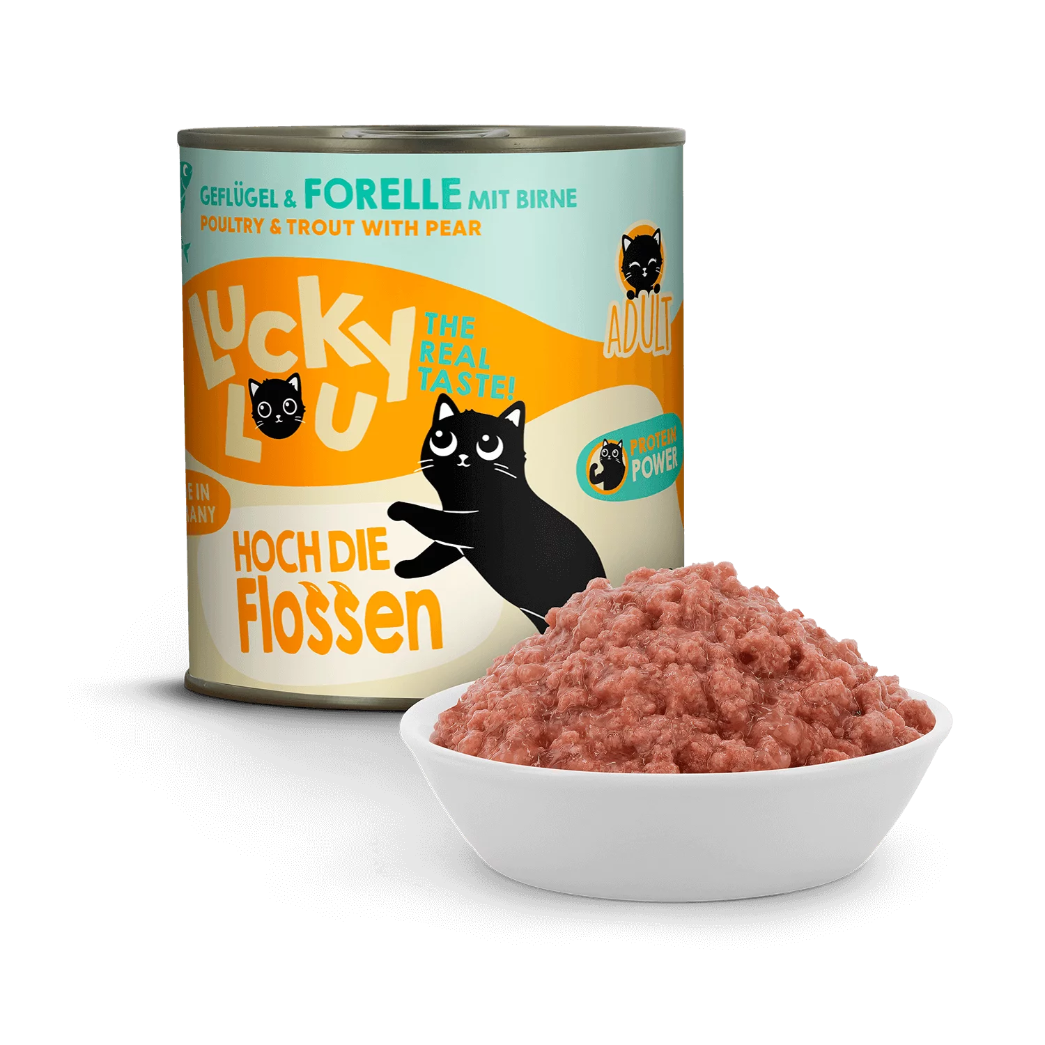 Lucky Lou® Lifestage Adult Volaille & Truite 800g