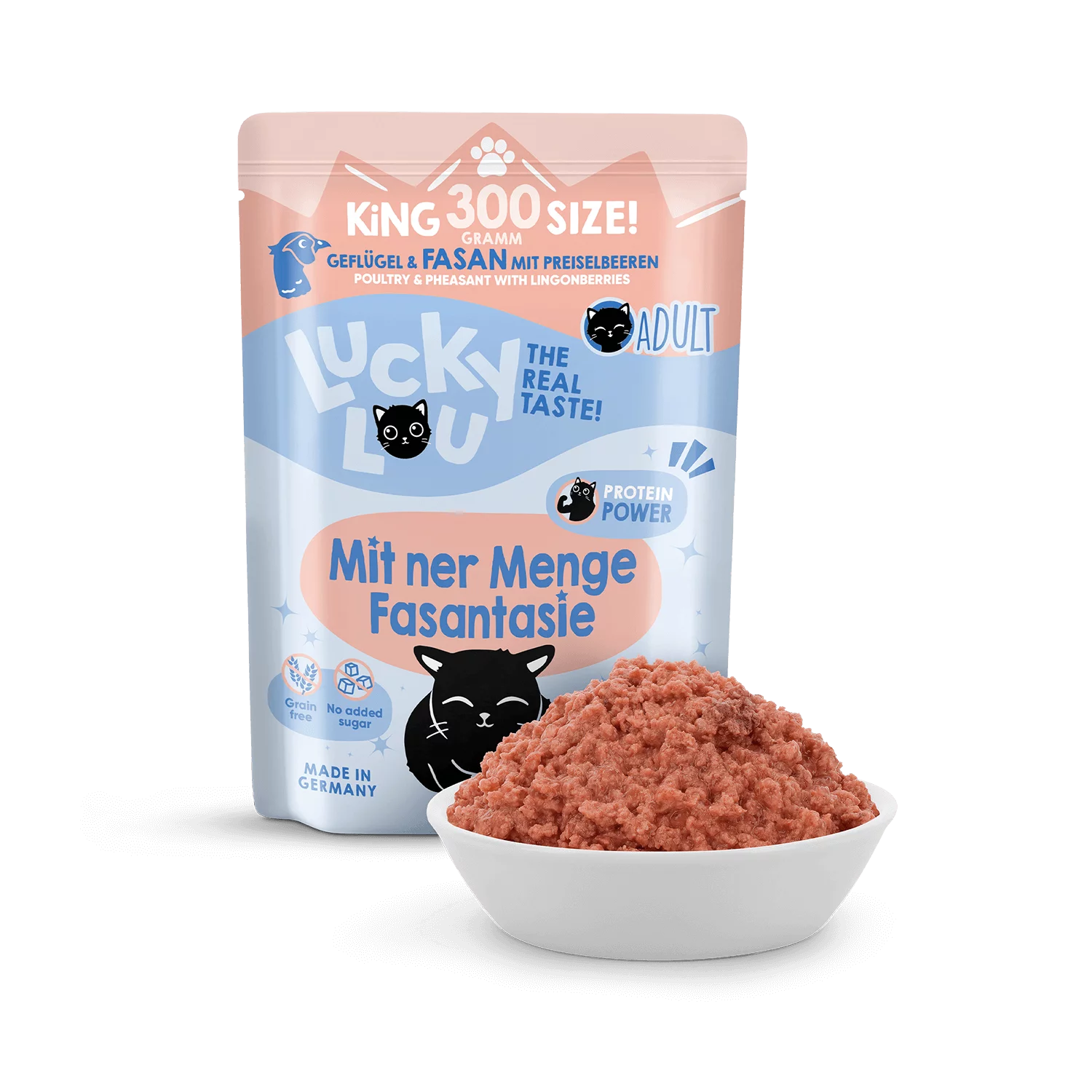Lucky Lou® Lifestage Adult Volaille & Faisan 300g