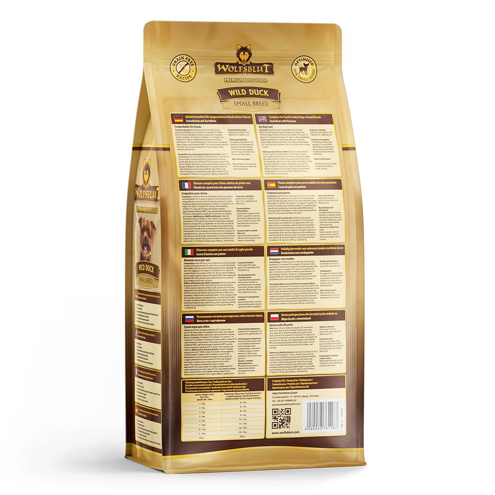 Wolfsblut Adult Small Breed Wild Duck (2 kg)