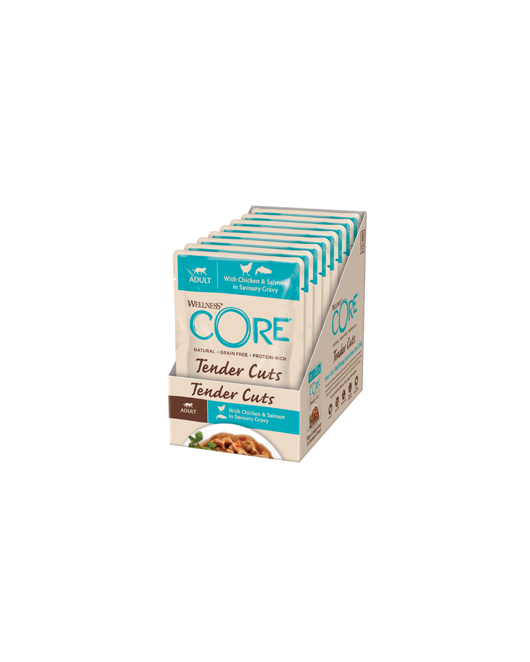 Wellness Core Tender Cuts – Saumon & Thon