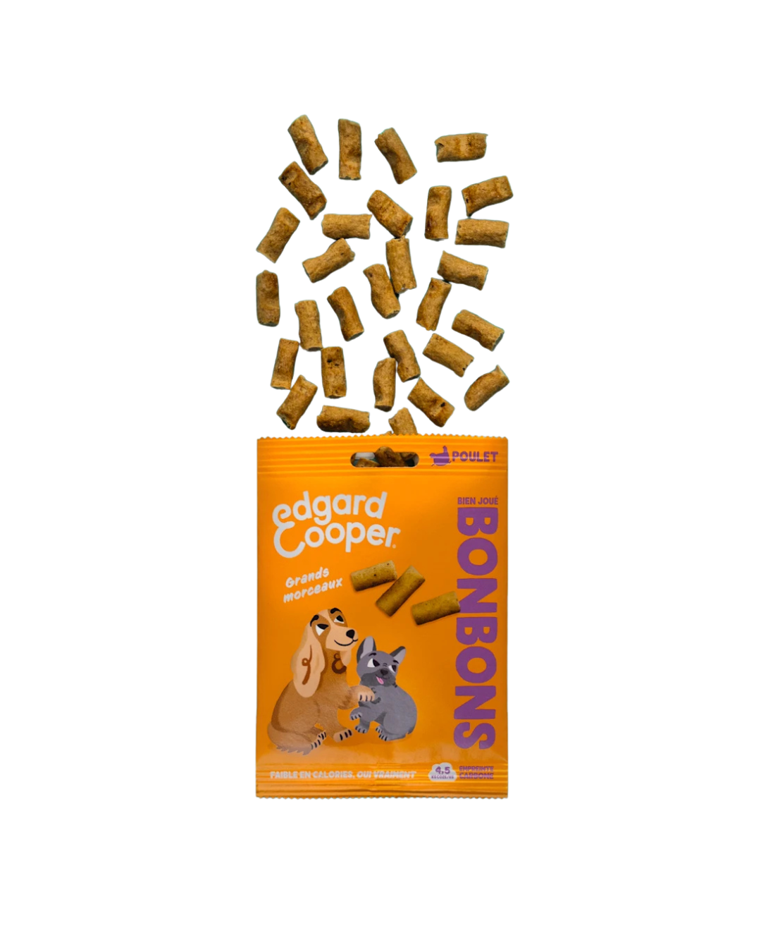 Gourmandise au Poulet  – Friandise pour Chiens 120g – Edgard Cooper