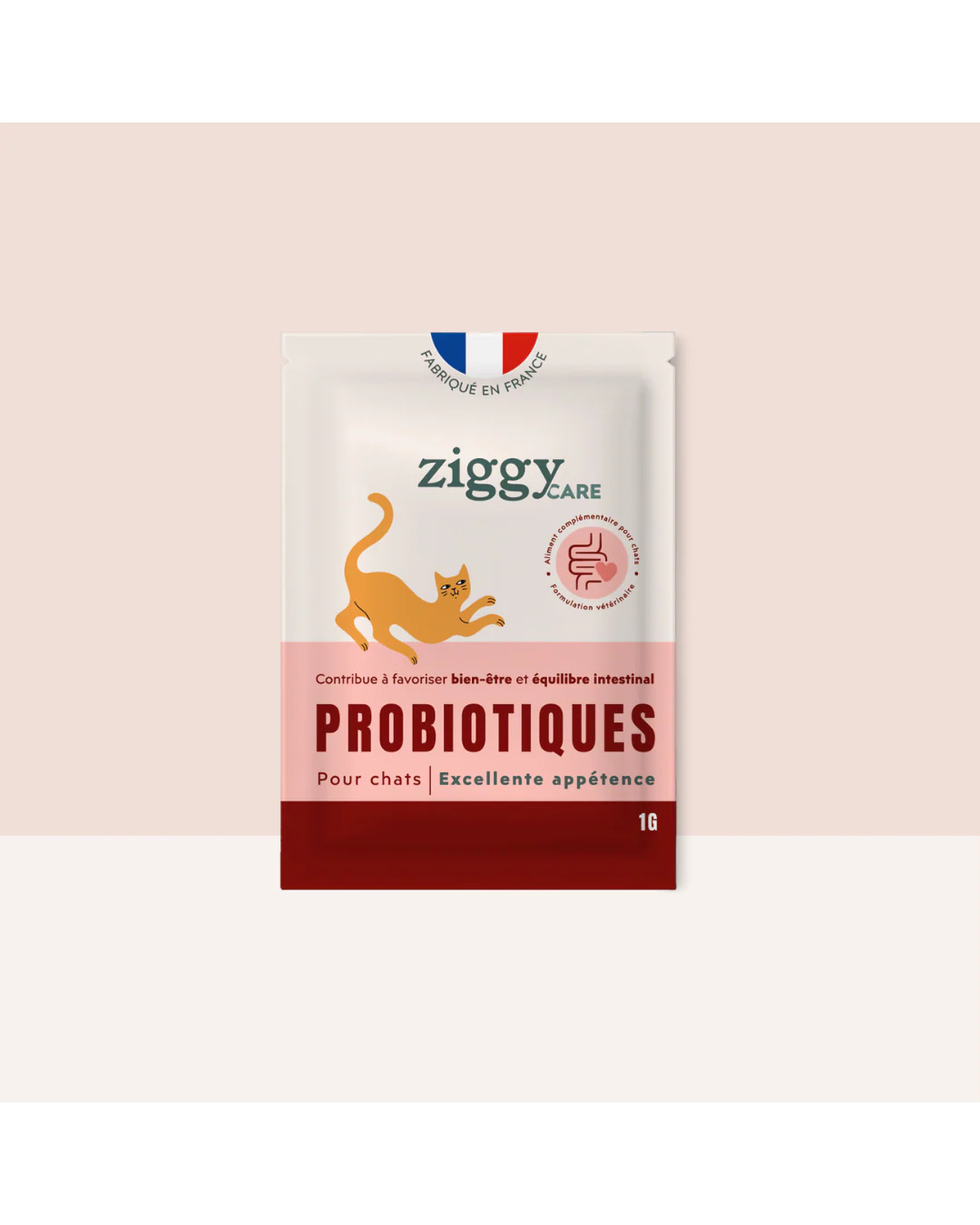 Ziggy – Probiotiques pour Chats – Flore Digestive – 30 x 1 g
