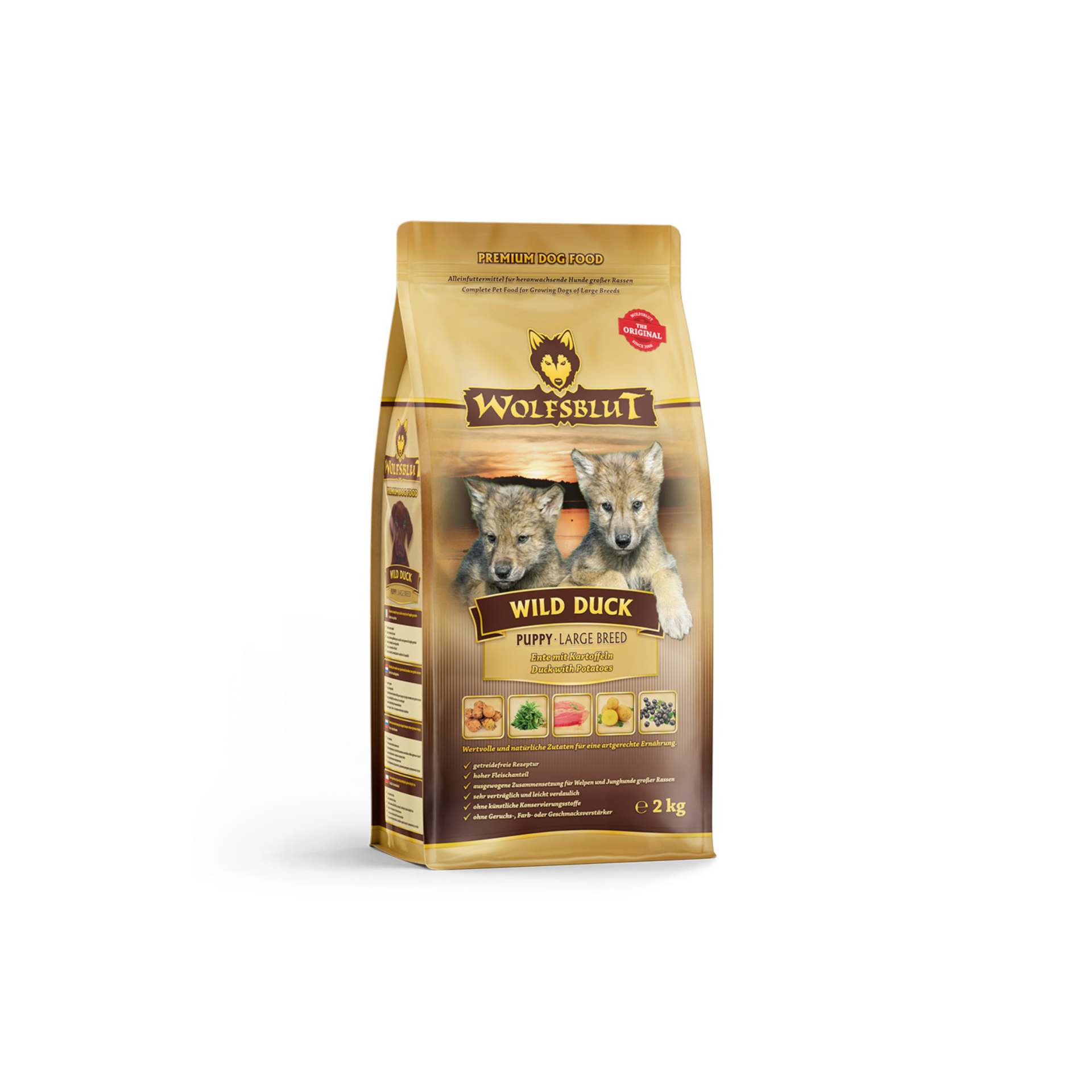 Wolfsblut Puppy Large Breed Wild Duck (2 kg)