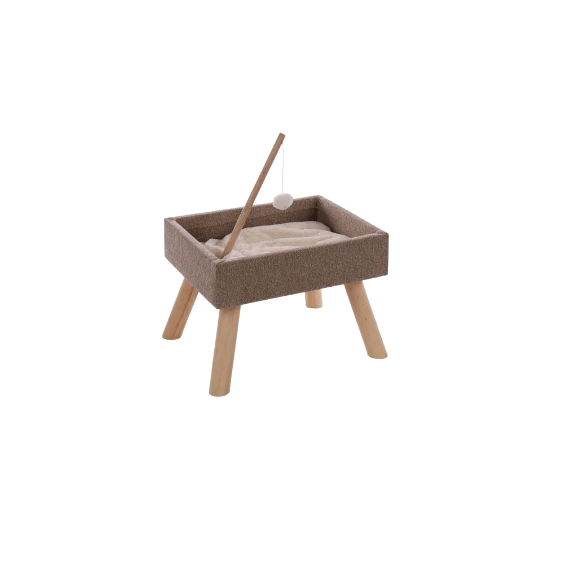 Meuble Scandi Beige & Naturel & Blanc - Flamingo