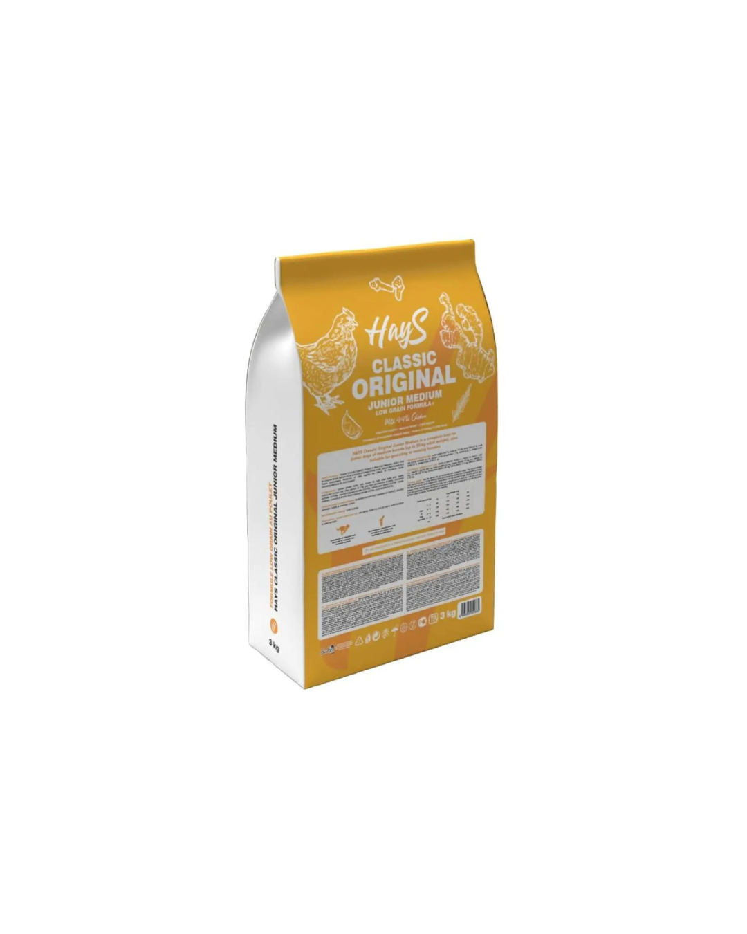 Croquettes Sèches Hays Classic Poulet – Chiots de Races Moyennes 