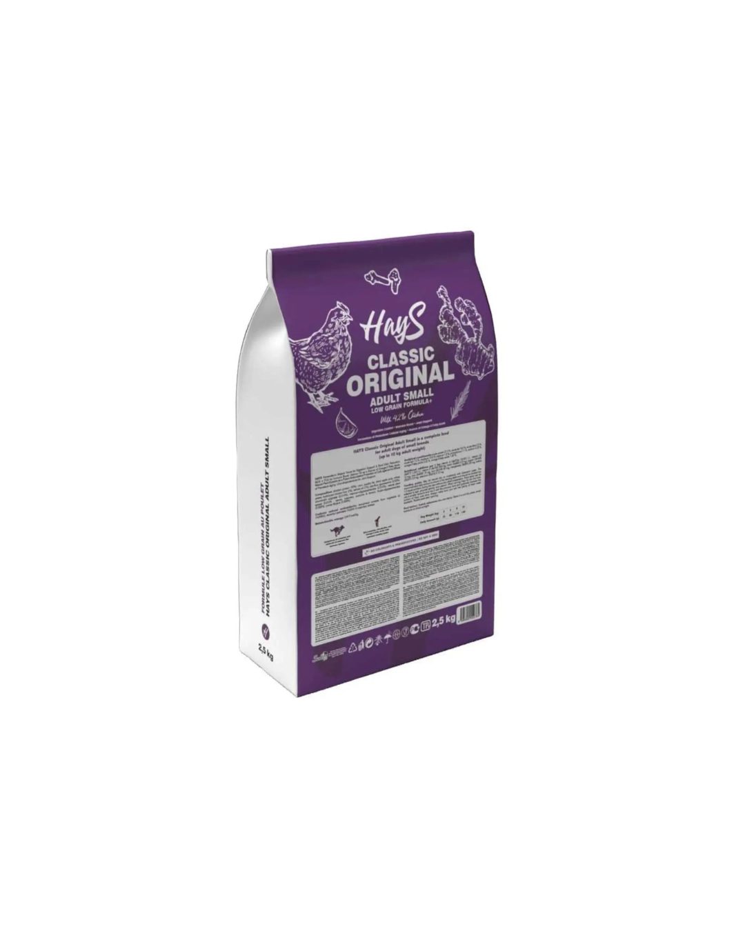 Croquettes Sèches Hays Classic Poulet – Chiens Adultes de Petites Races 