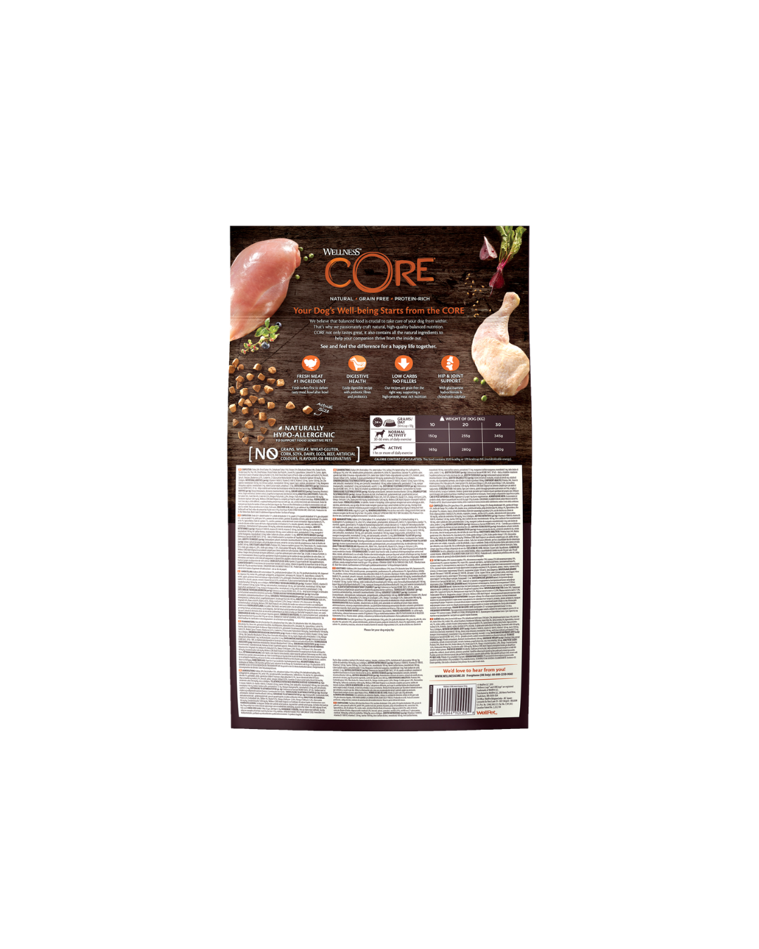 Wellness Core Croquettes Original pour Chiens
