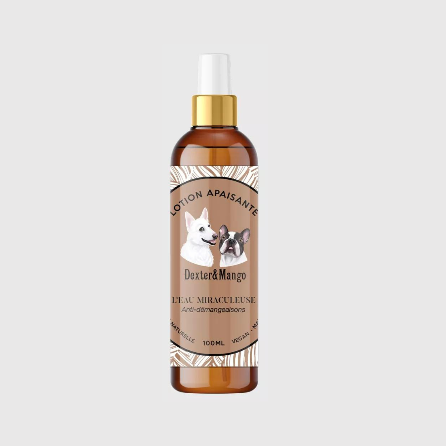 Lotion Anti-démangeaisons: L´eau Miraculeuse - Dexter & Mango 100ml