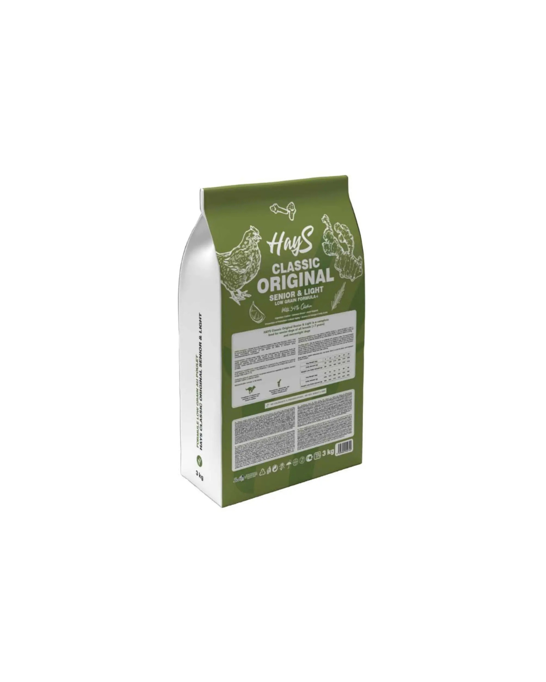 Croquettes Sèches Hays Classic Poulet – Chiens Âgés 