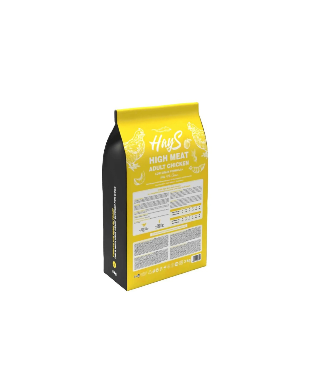 Croquettes Sèches Hays High Meat Poulet – Adultes