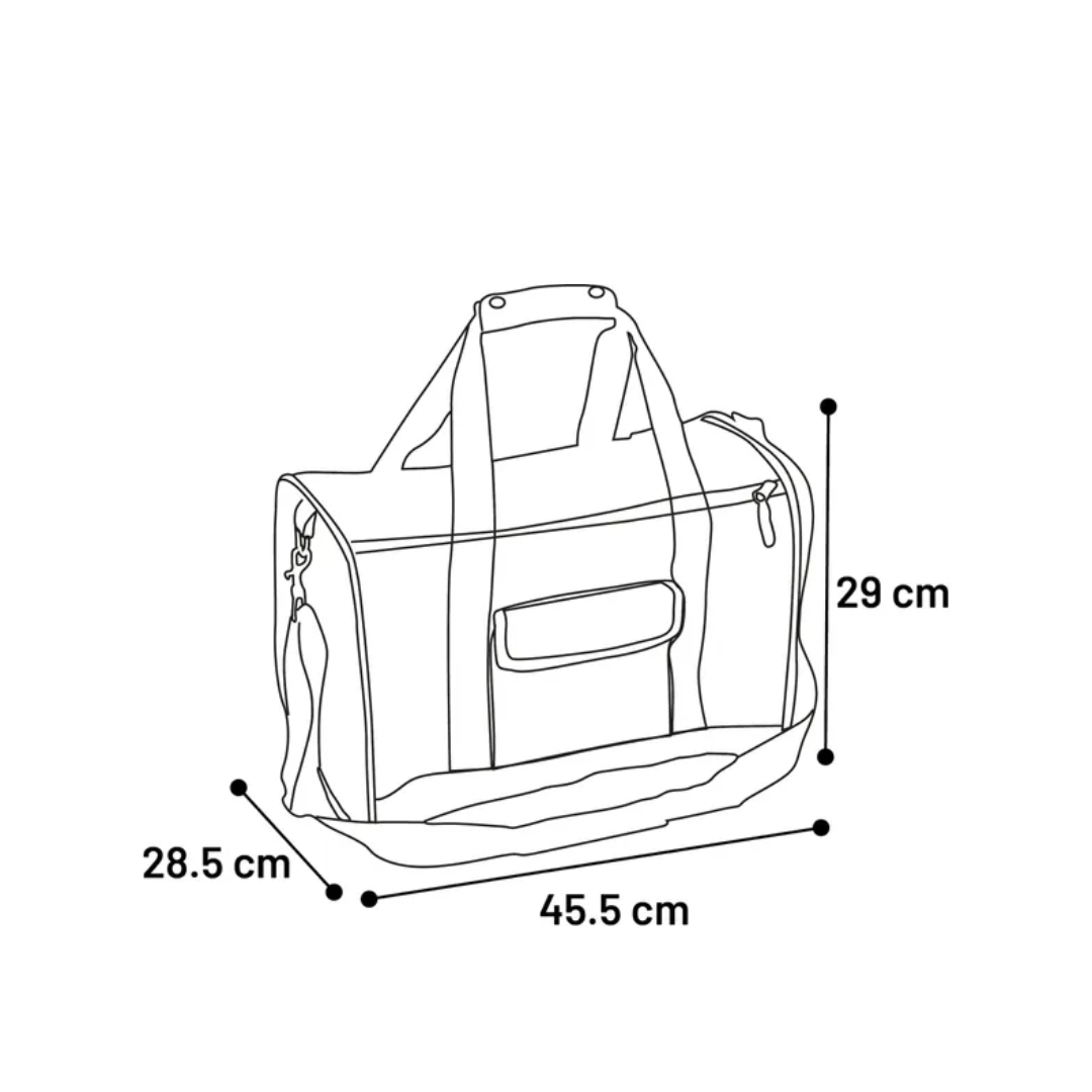 Sac de Transport Jasmine Noir - Flamingo