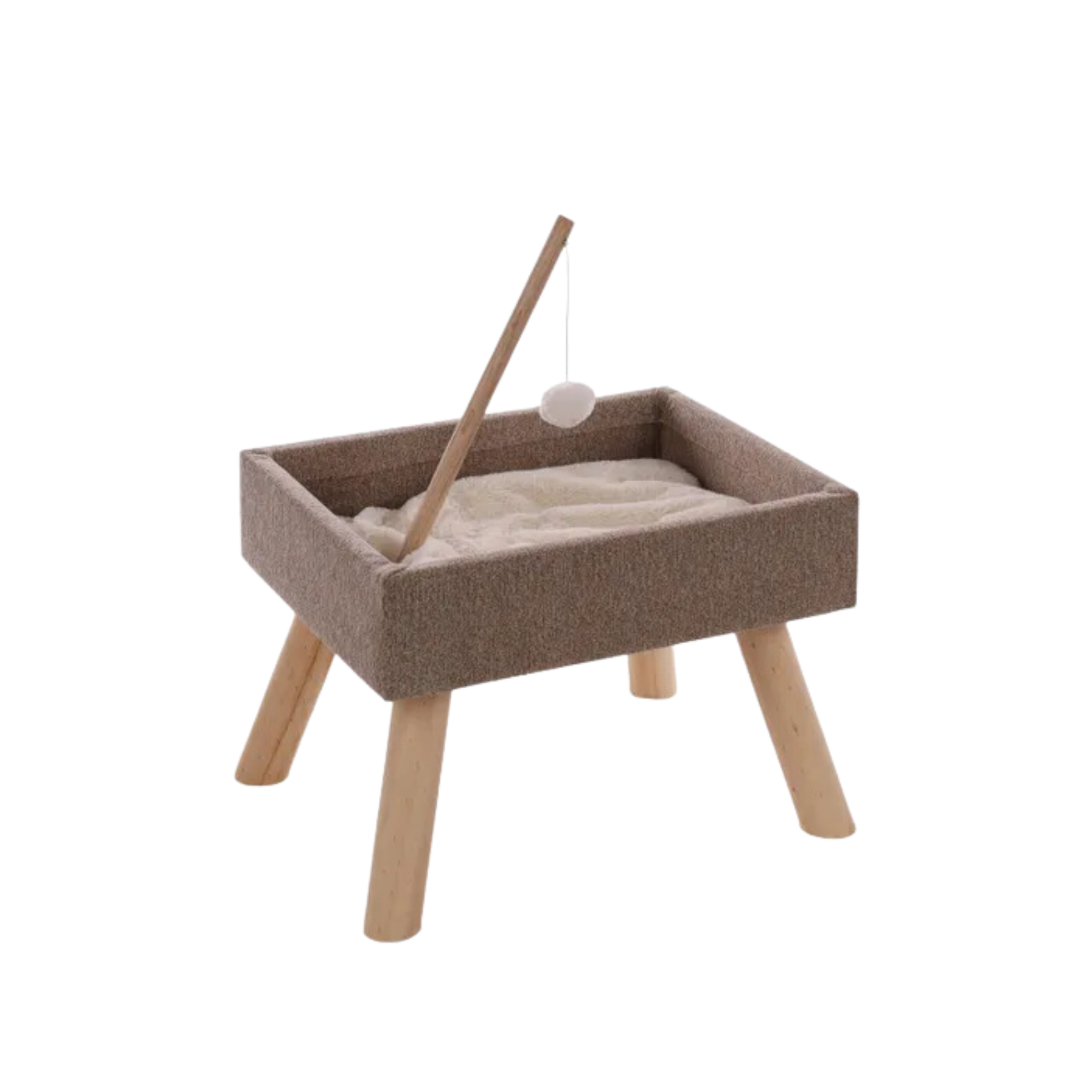 Meuble Scandi Beige & Naturel & Blanc - Flamingo