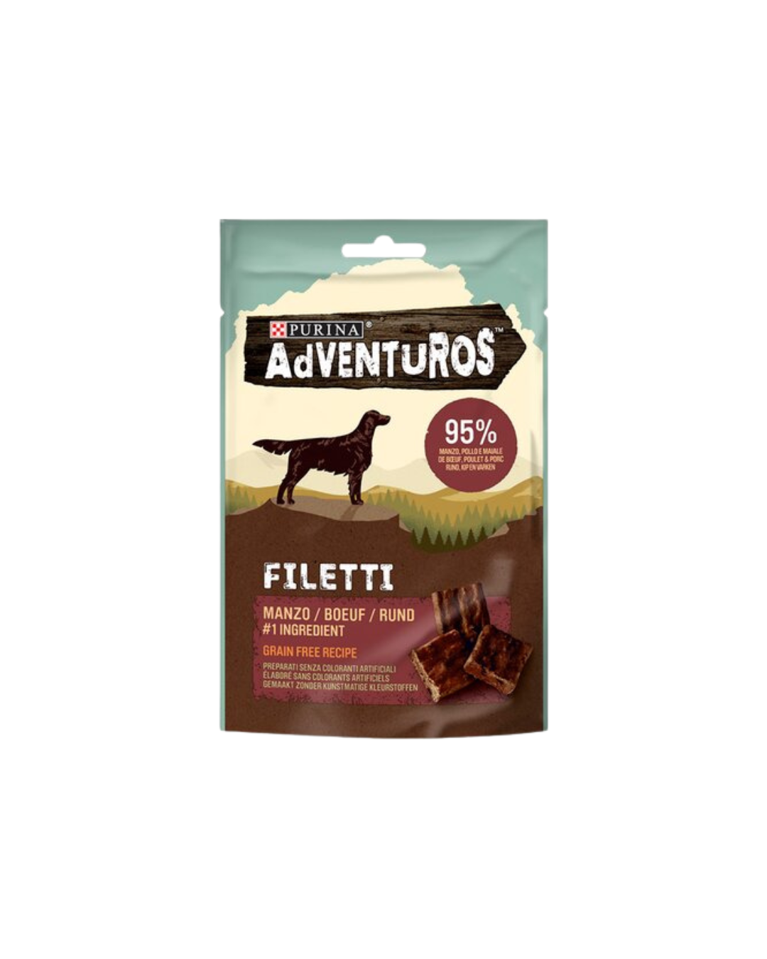 ADVENTUROS FILETTI 70G BŒUF