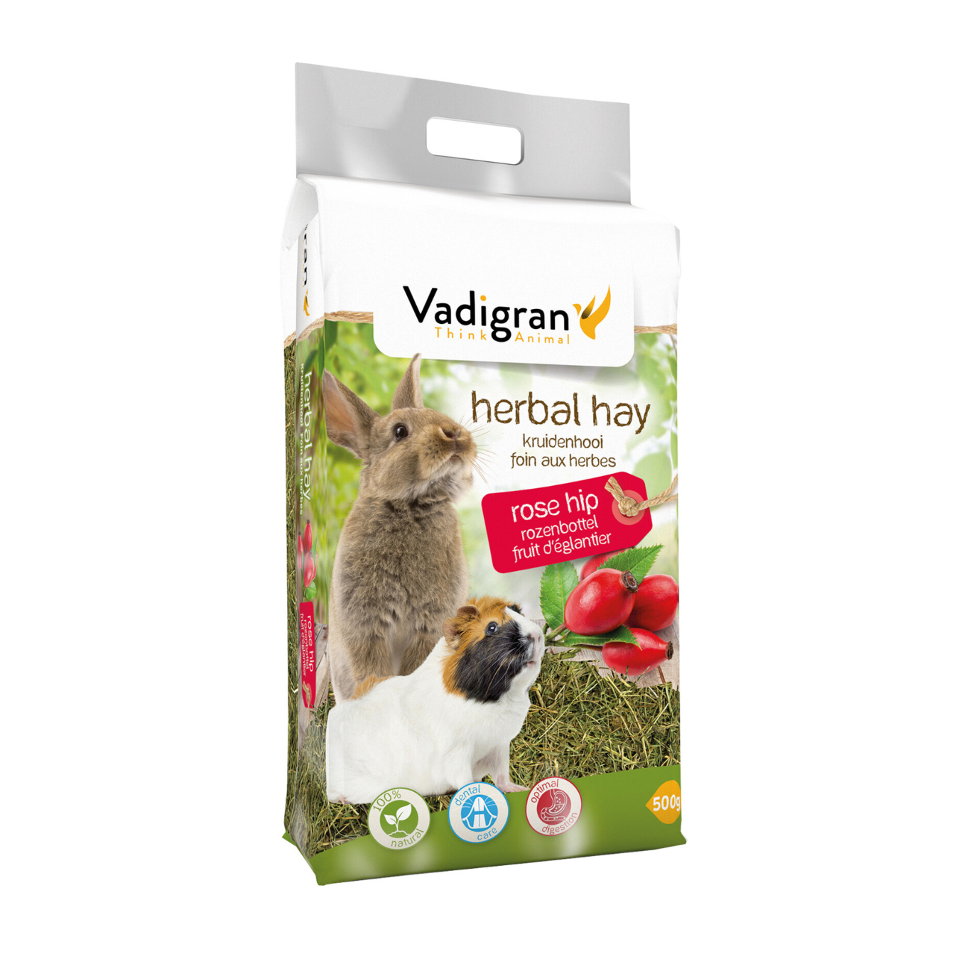 Foin aux Fleurs d’Églantier – 500 g