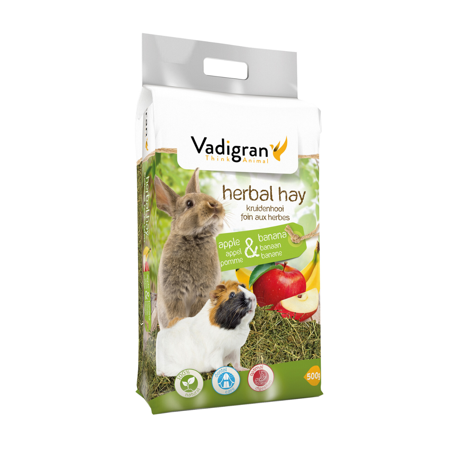 Foin Fruits Pomme & Banane – 500 g