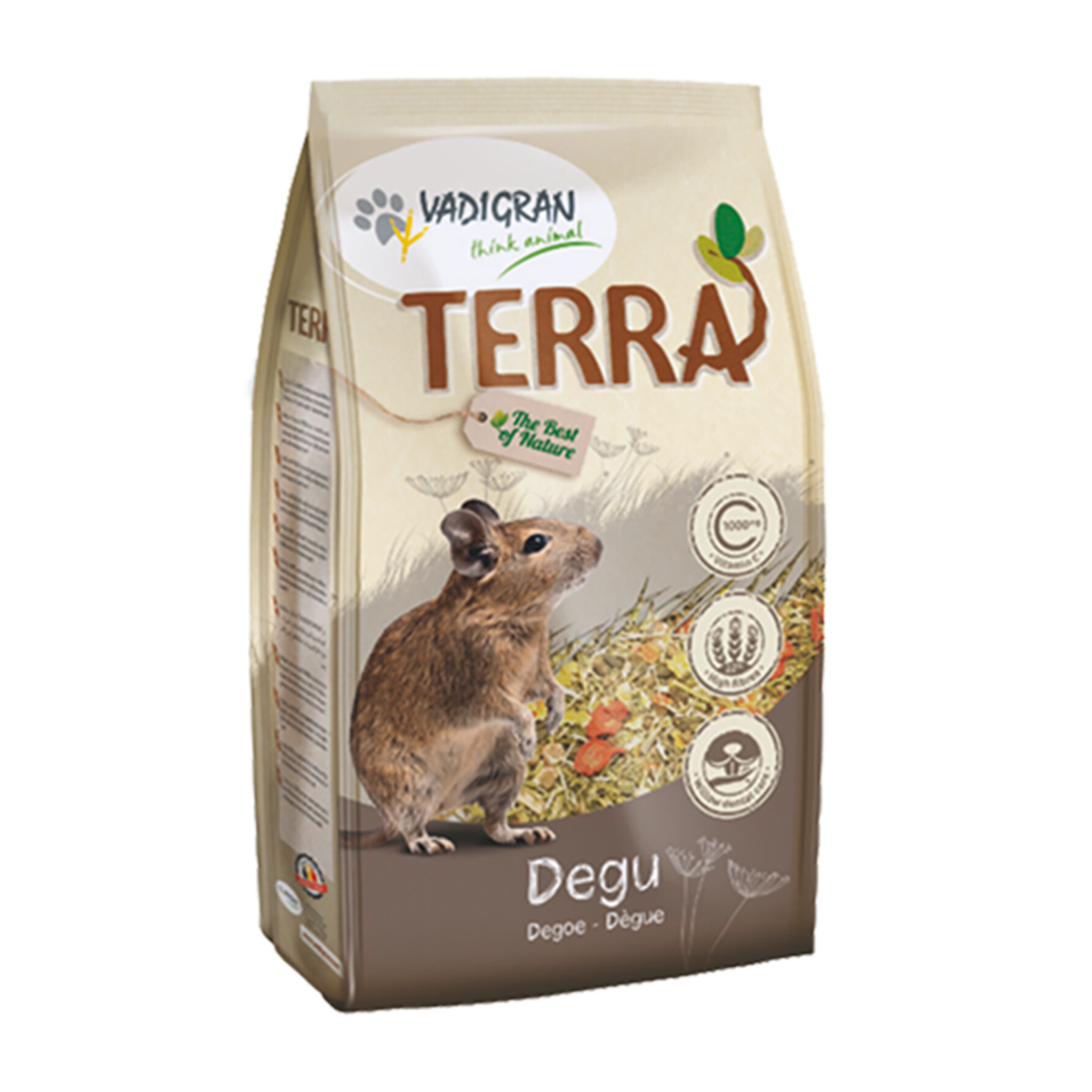TERRA Dègue – Aliment Complet pour Gerbilles