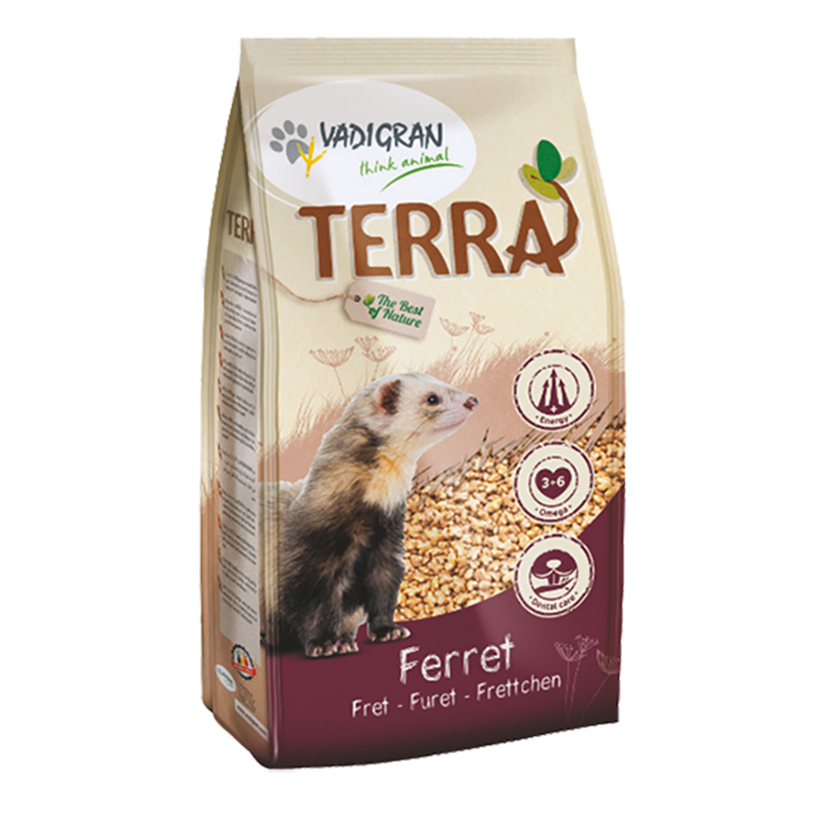 TERRA Furet 800 g – Aliment Complet pour Furets