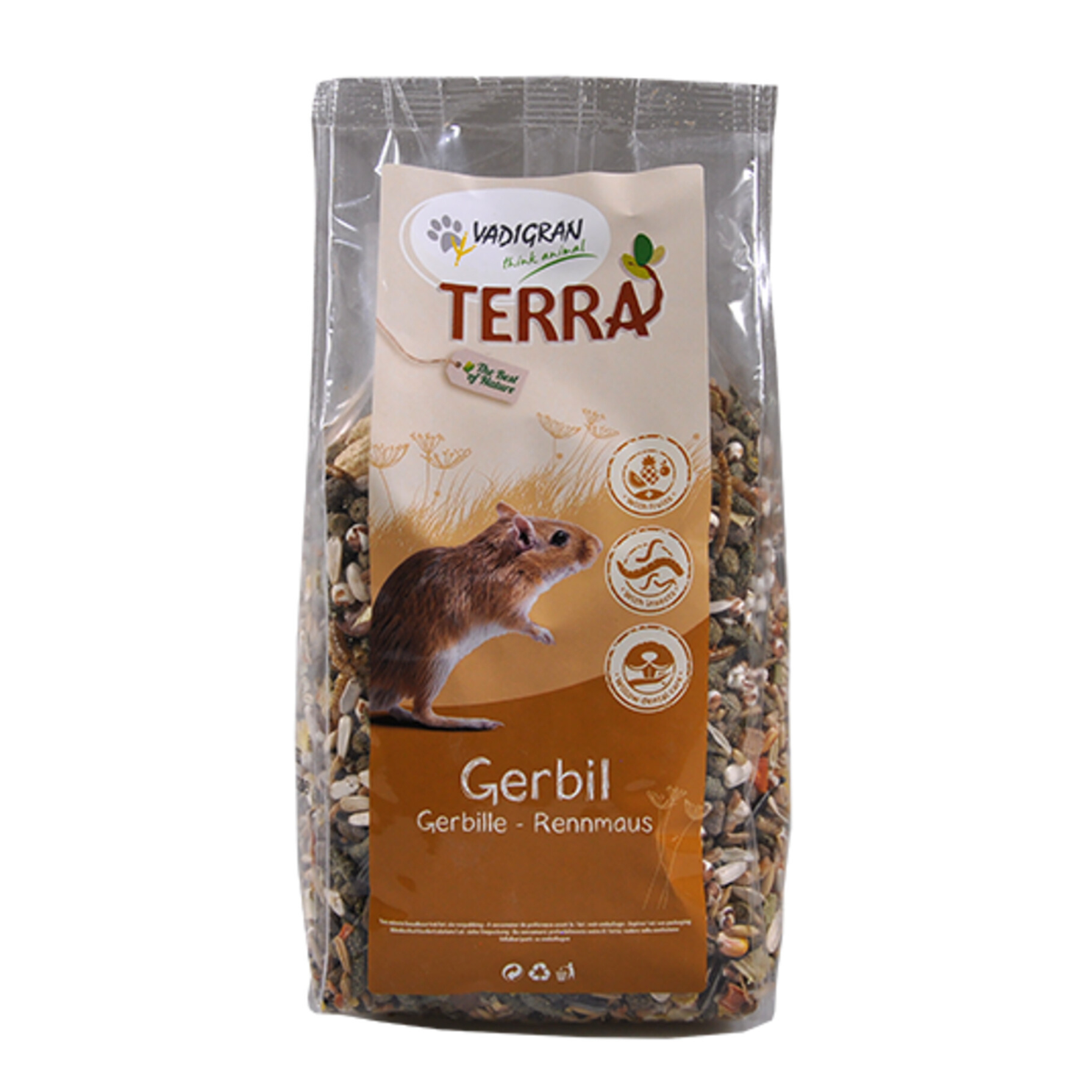 TERRA Gerbille 700 g – Aliment Complet pour Gerbille