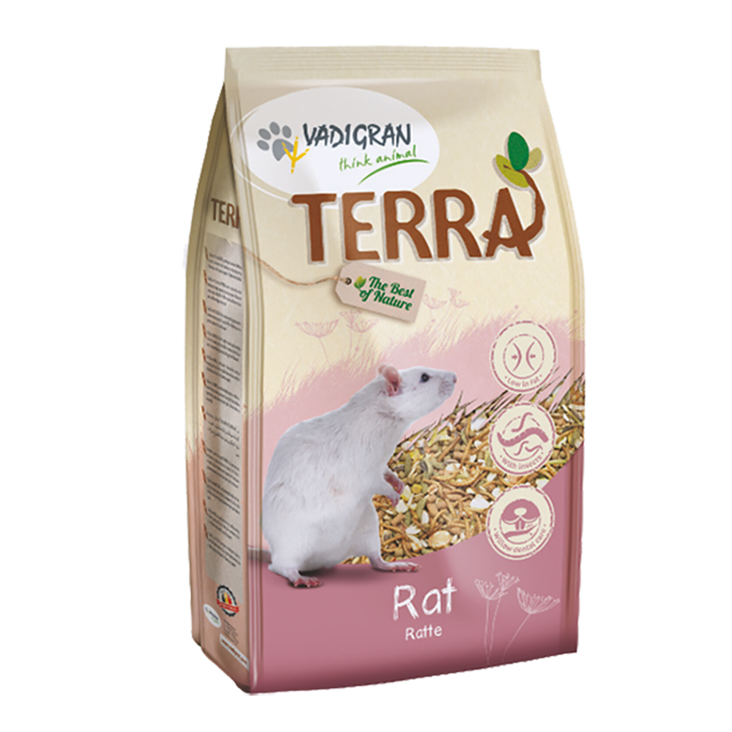 TERRA Rat 1,25 Kg – Aliment Complet pour Rats