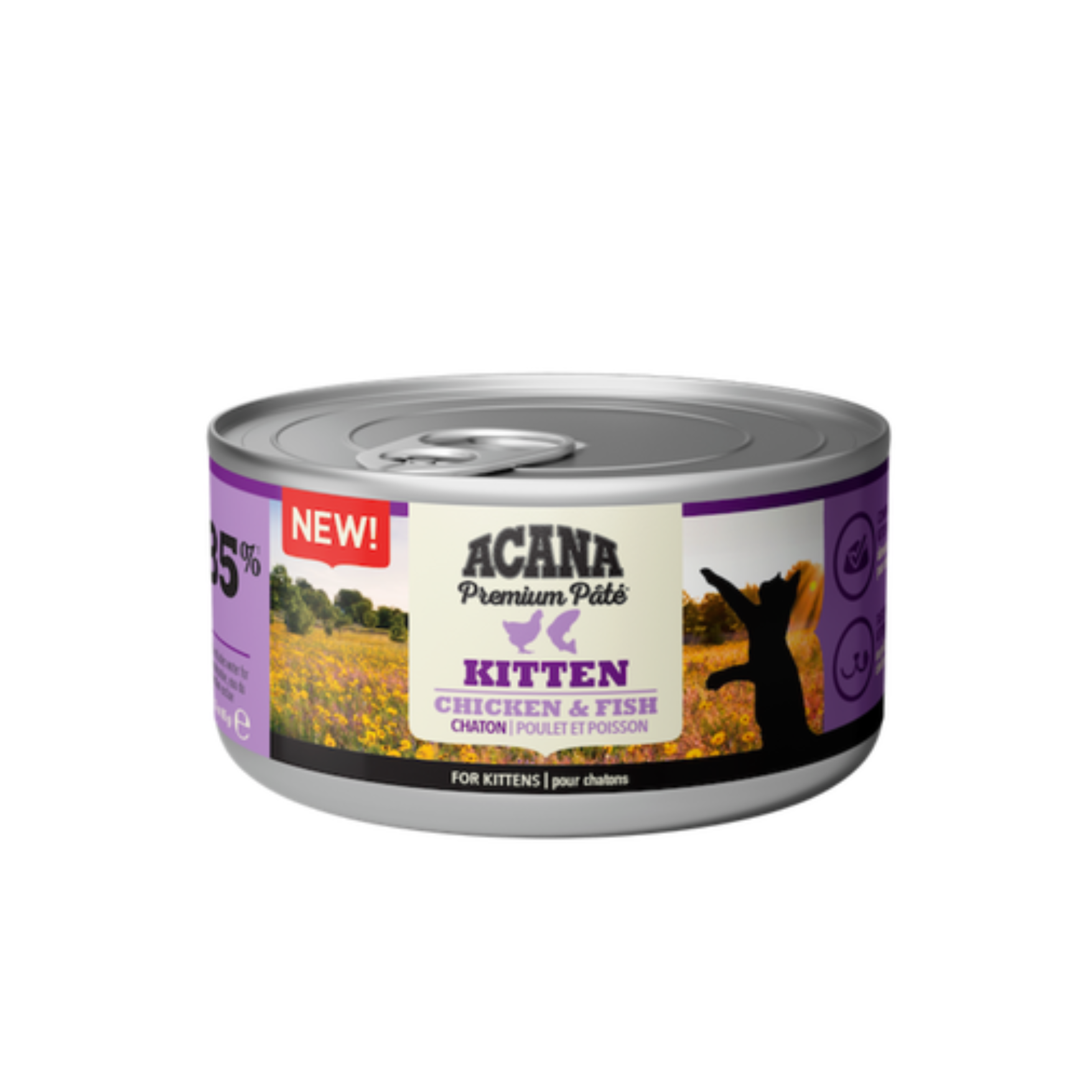 ACANA™ Pâté Premium pour Chatons Poulet & Poisson (85 g)