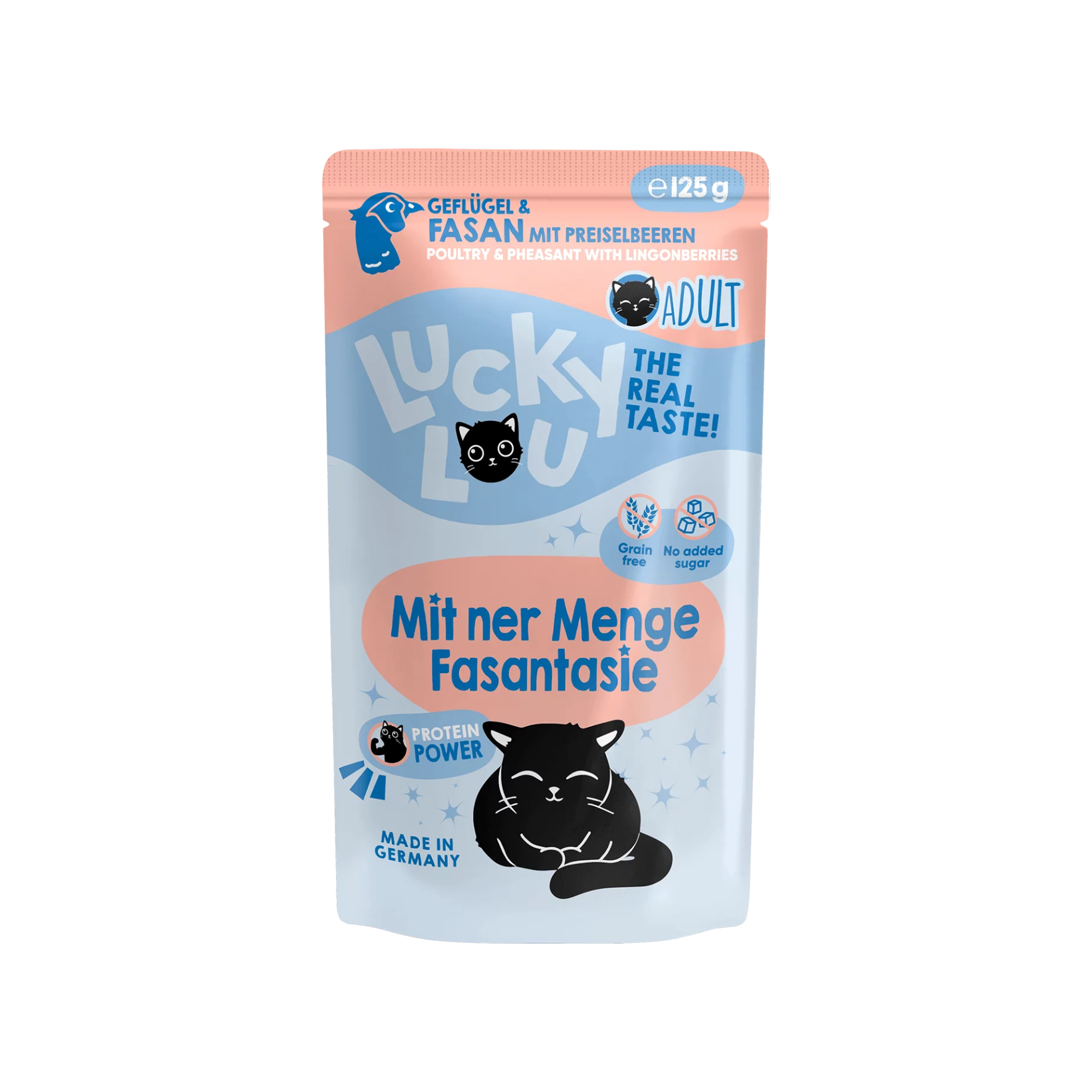 Lucky Lou® Lifestage Adult Volaille & Faisan 125g