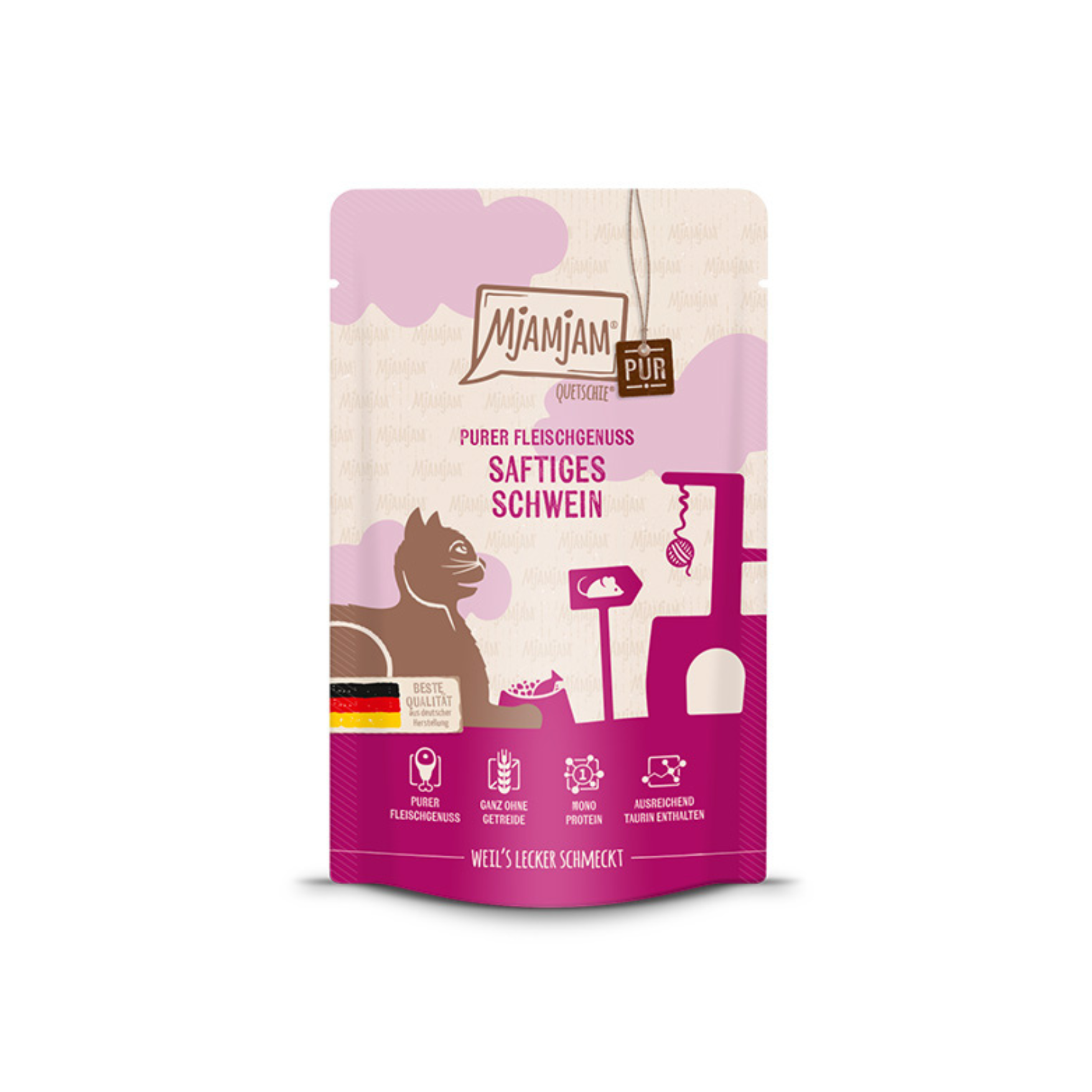 Festin 100 % viande – Porc pur et succulent – Chat – 125g Quetschies – festin 100 % viande