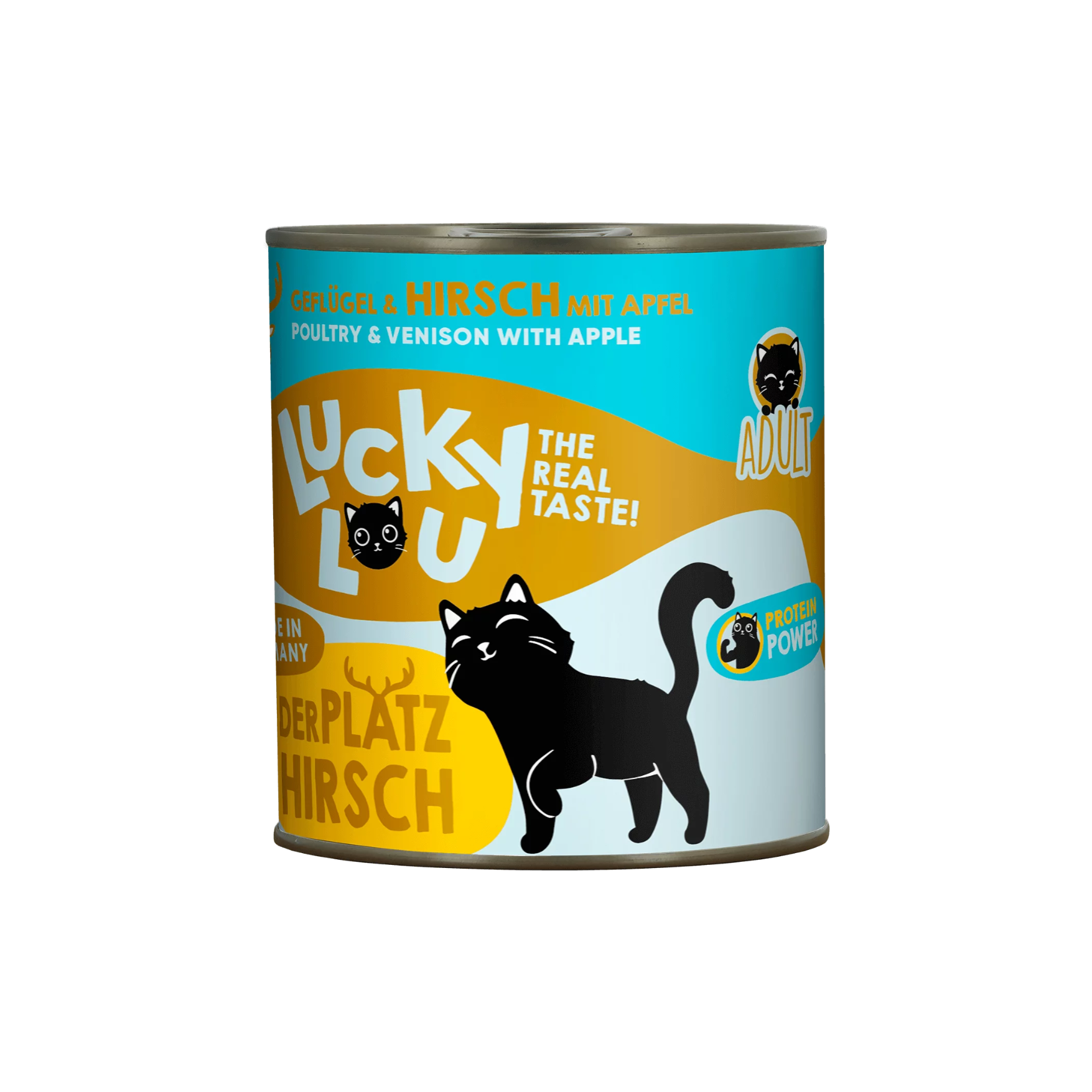 Lucky Lou® Lifestage Adult Volaille & Cerf 800g